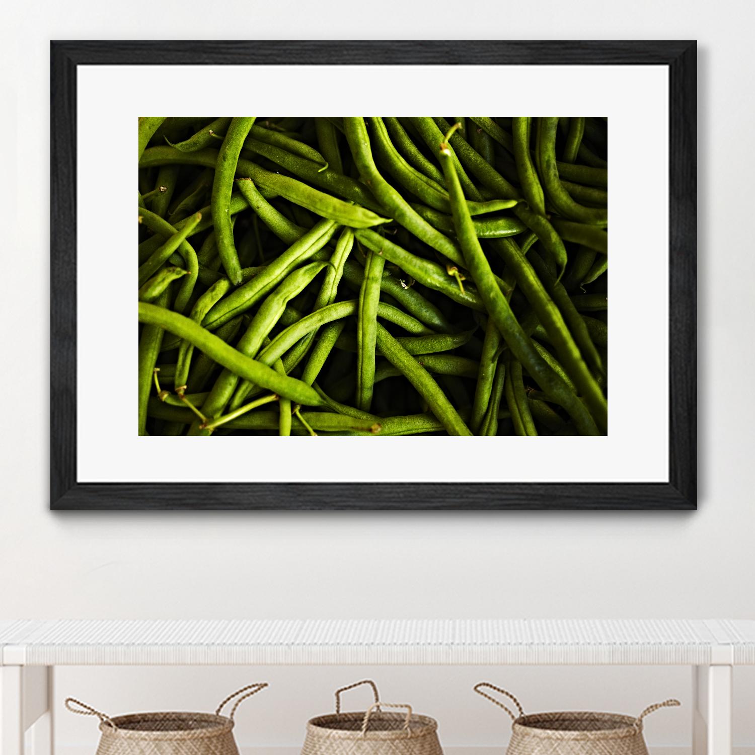 Greens I by Peter Morneau on GIANT ART - black photo art