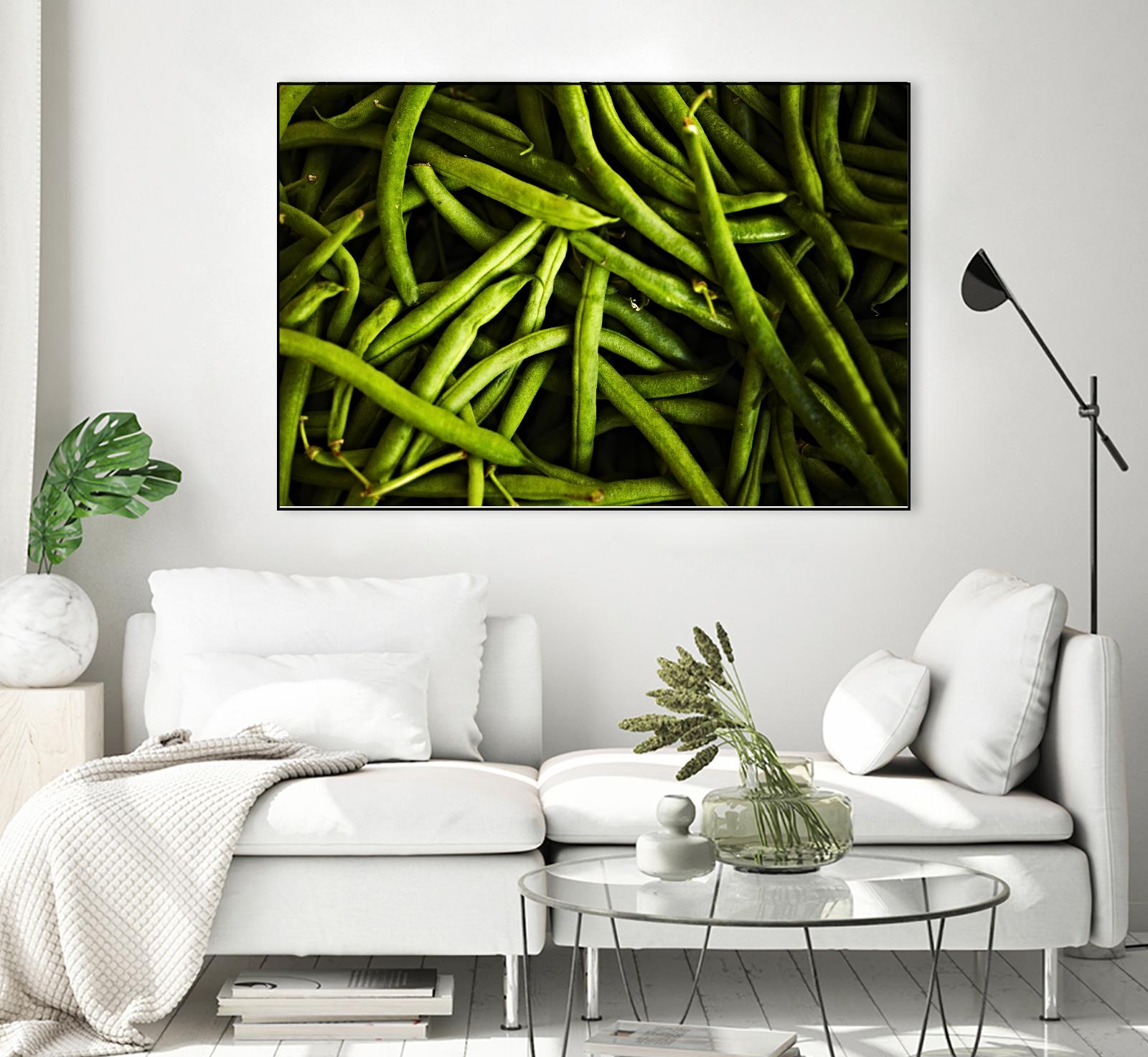 Greens I by Peter Morneau on GIANT ART - black photo art