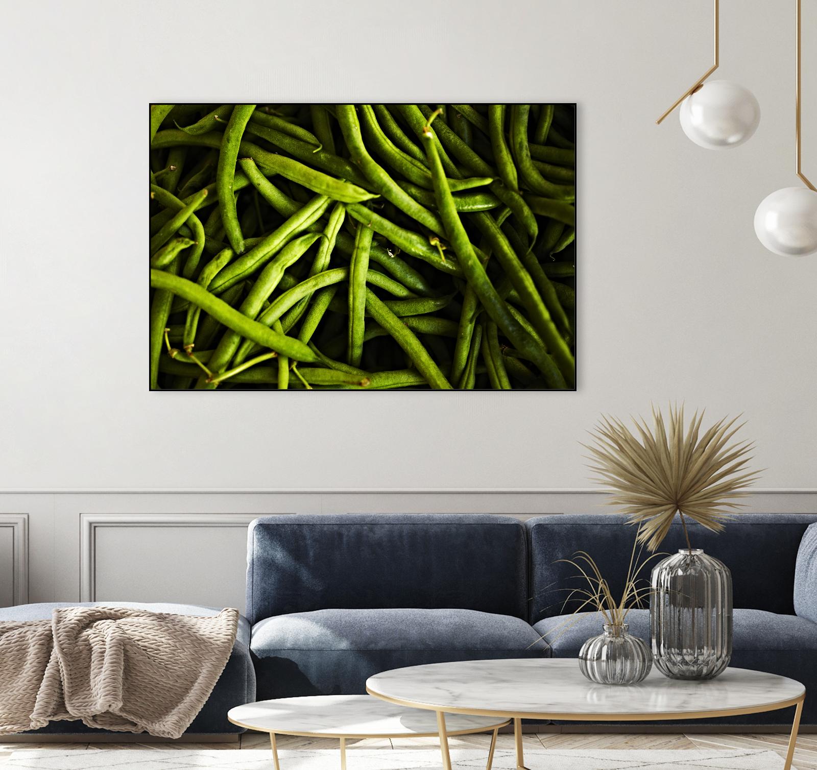 Greens I by Peter Morneau on GIANT ART - black photo art
