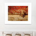 Monkey by Peter Morneau on GIANT ART - orange photo art