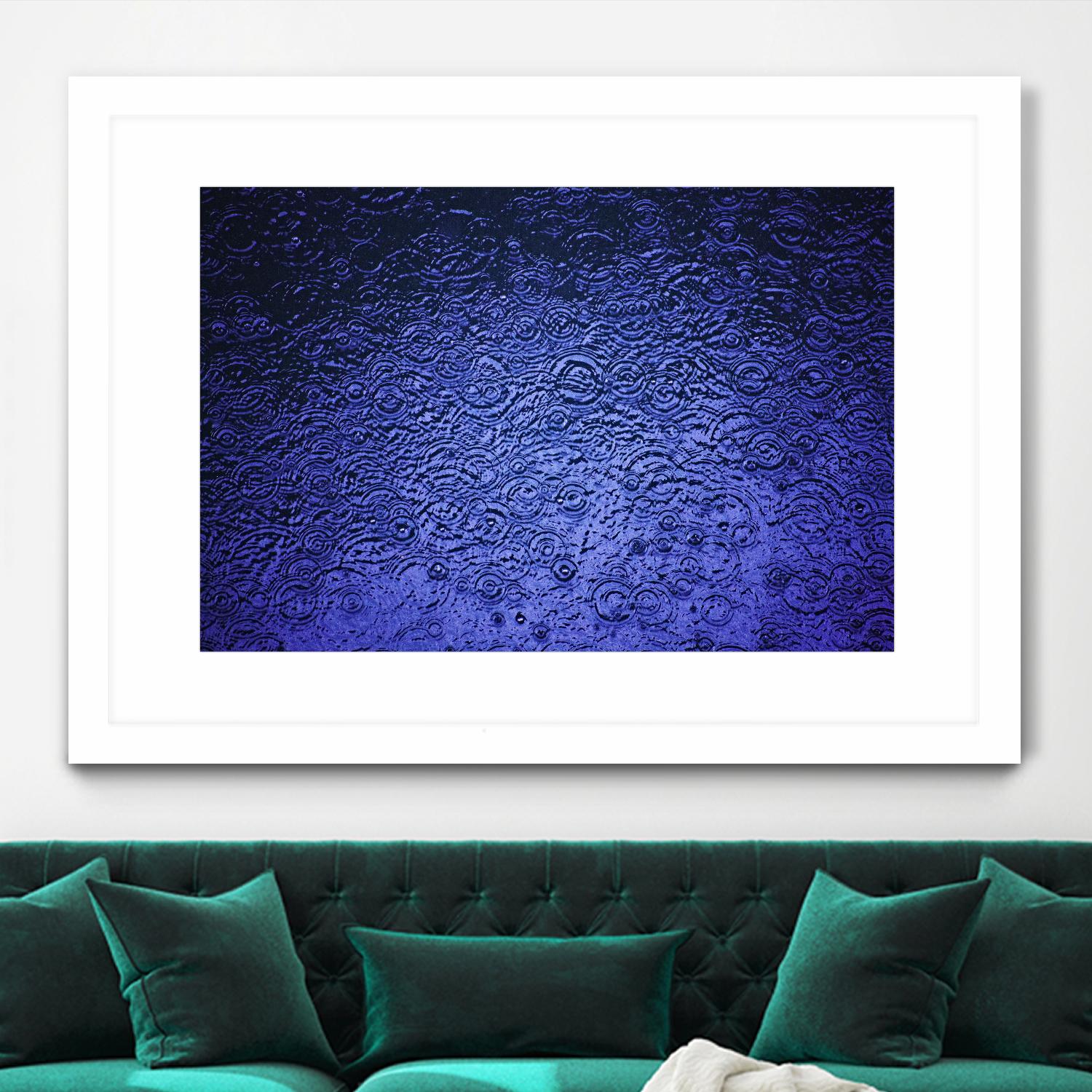 Rain II by Peter Morneau on GIANT ART - black photo art
