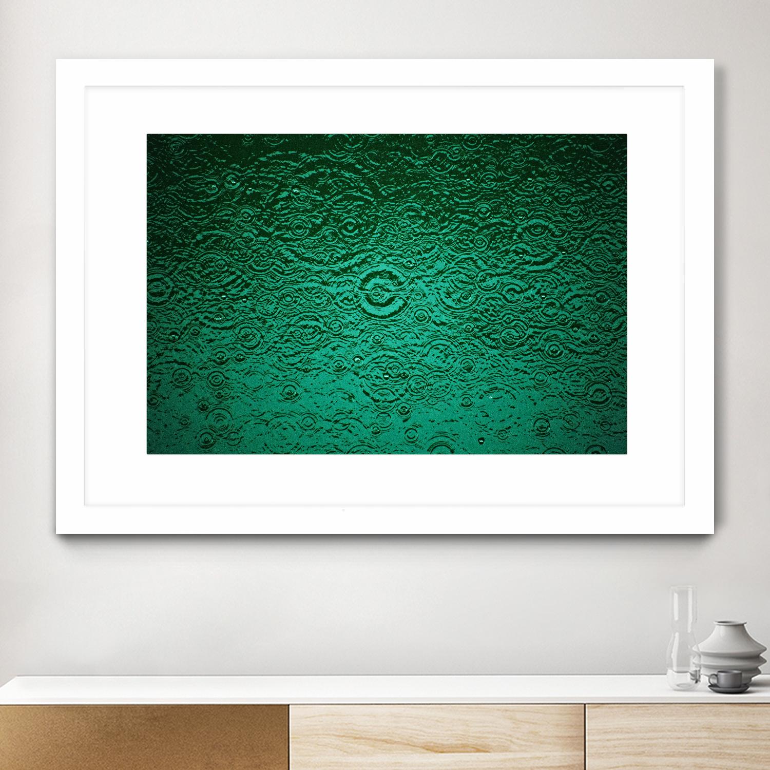 Rain III by Peter Morneau on GIANT ART - black photo art