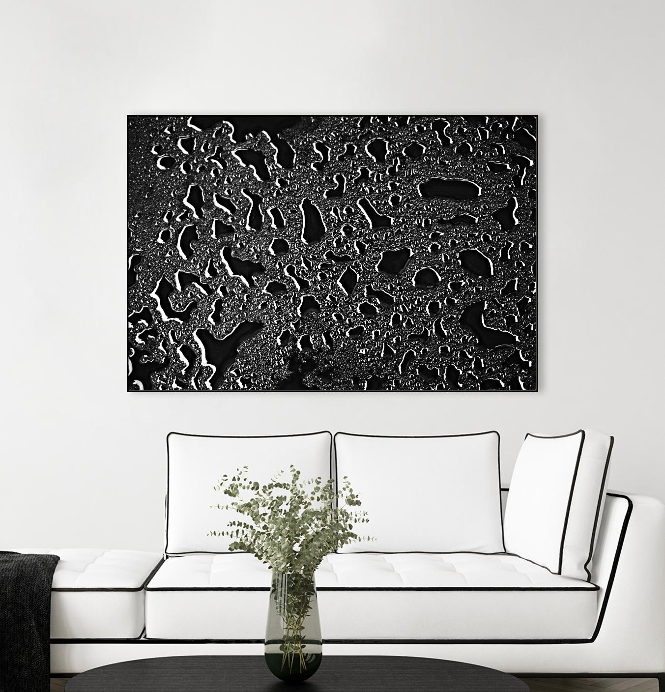 Black water I by Peter Morneau on GIANT ART - grey photo art