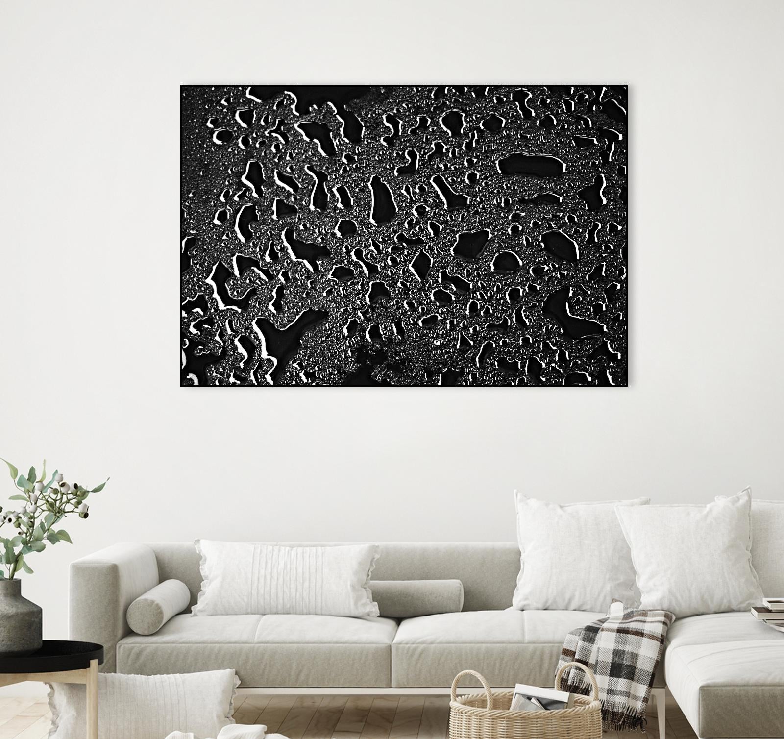 Black water I by Peter Morneau on GIANT ART - grey photo art