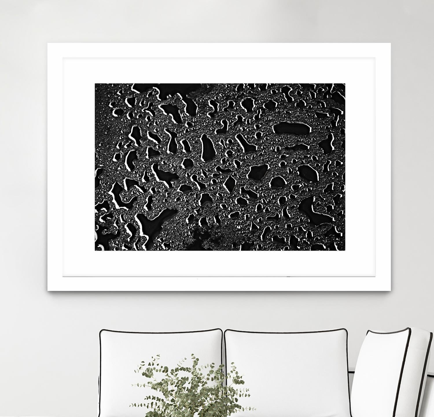 Black water I by Peter Morneau on GIANT ART - grey photo art