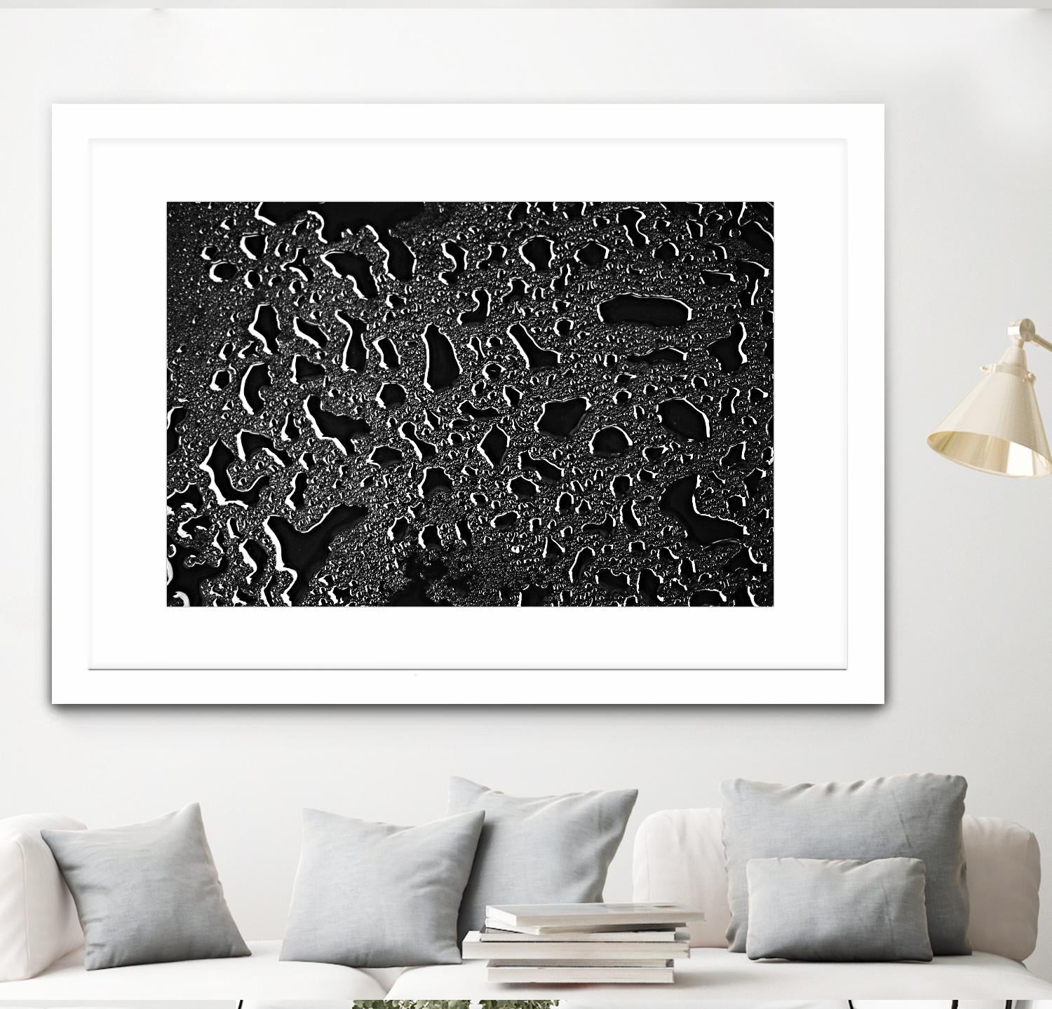 Black water I by Peter Morneau on GIANT ART - grey photo art