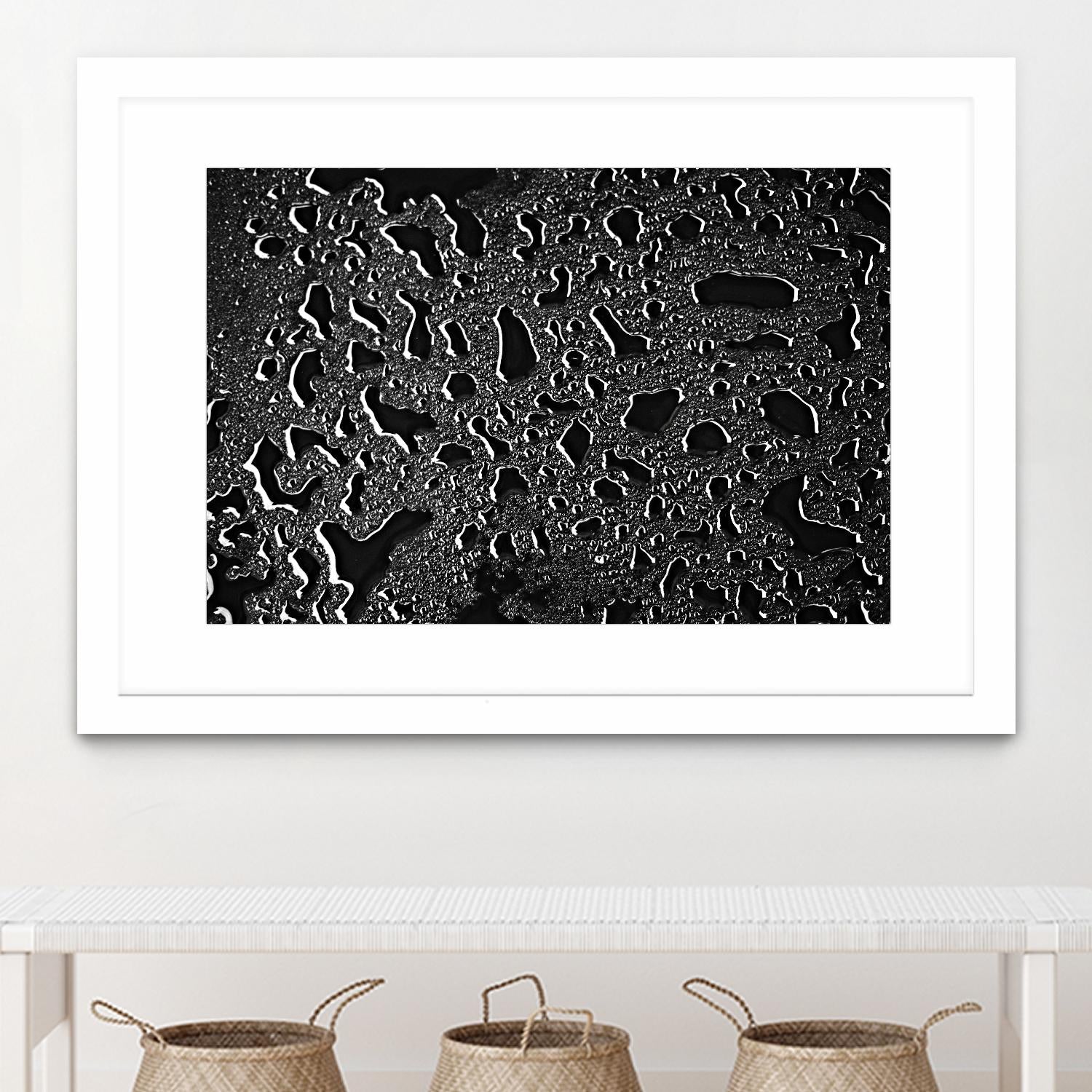 Black water I by Peter Morneau on GIANT ART - grey photo art