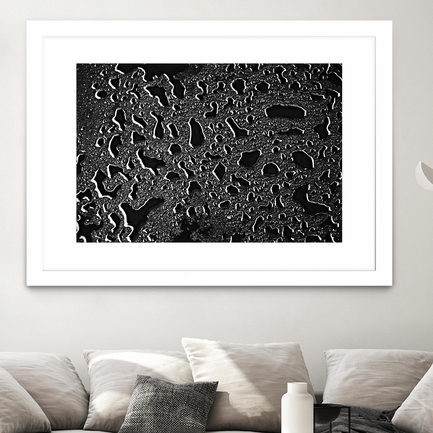 Black water I by Peter Morneau on GIANT ART - grey photo art