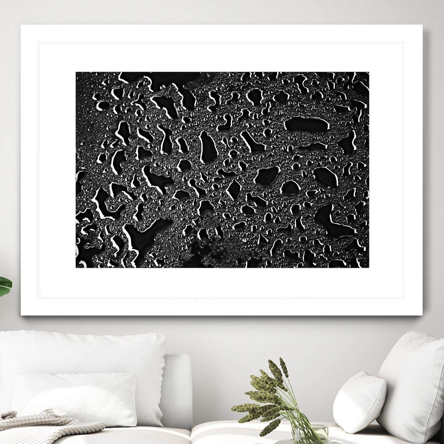 Black water I by Peter Morneau on GIANT ART - grey photo art