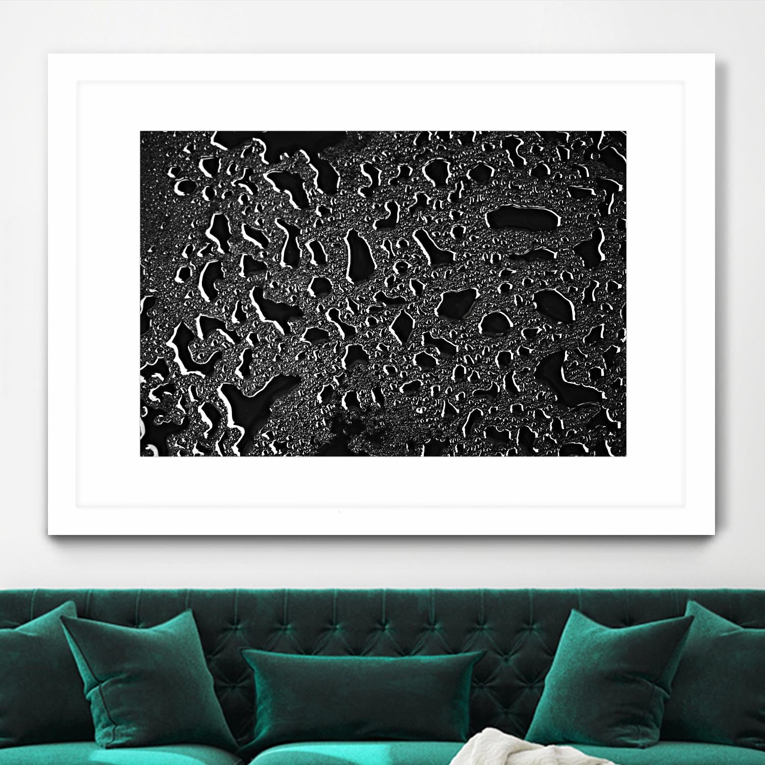 Black water I by Peter Morneau on GIANT ART - grey photo art