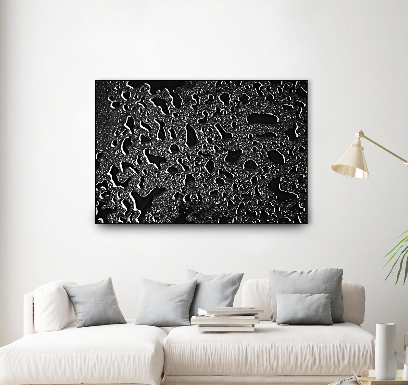 Black water I by Peter Morneau on GIANT ART - grey photo art
