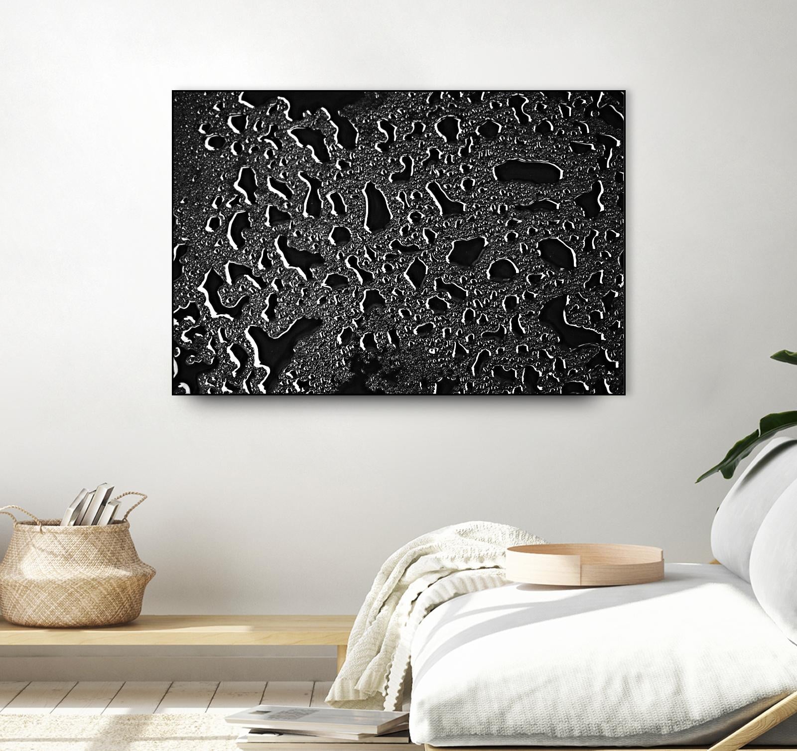Black water I by Peter Morneau on GIANT ART - grey photo art