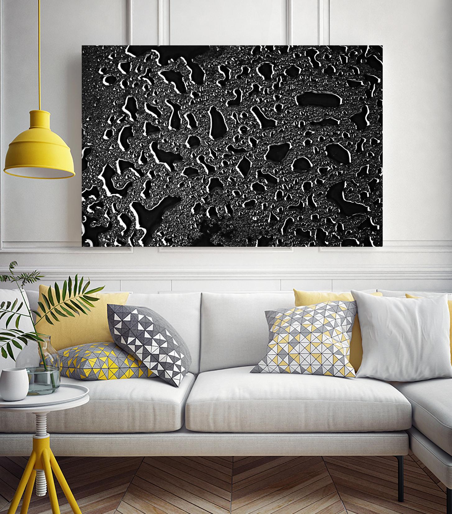 Black water I by Peter Morneau on GIANT ART - grey photo art