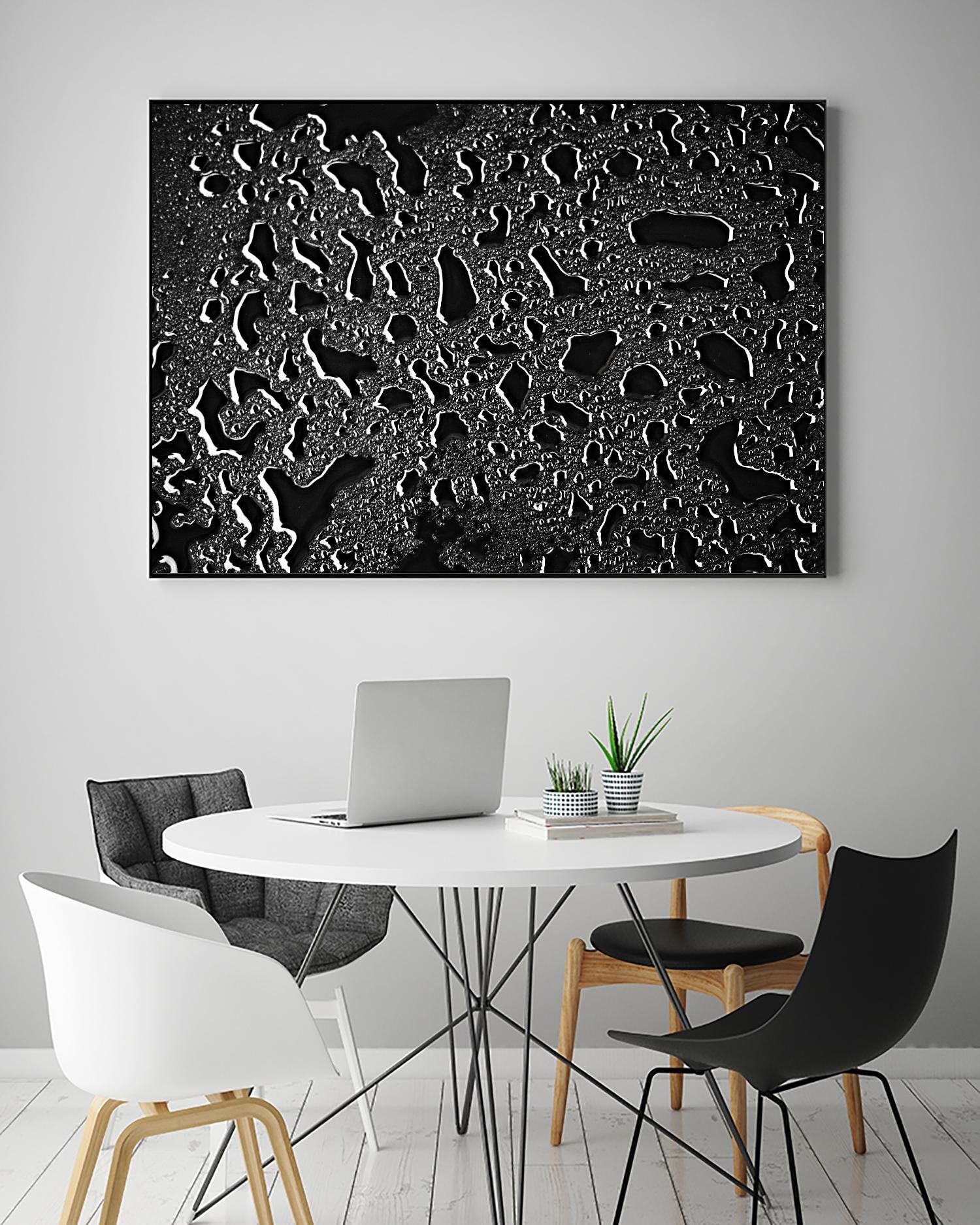 Black water I by Peter Morneau on GIANT ART - grey photo art