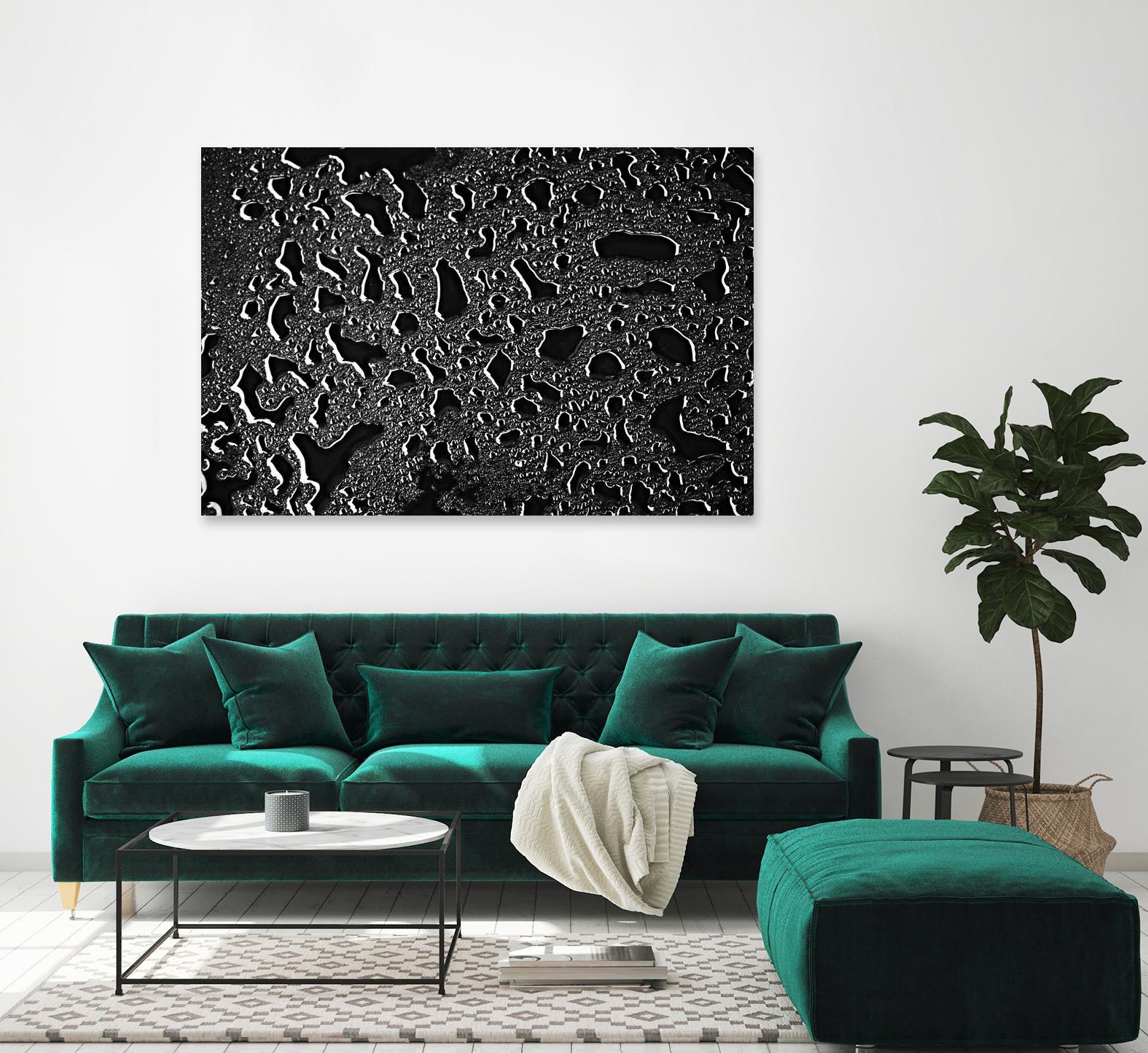 Black water I by Peter Morneau on GIANT ART - grey photo art