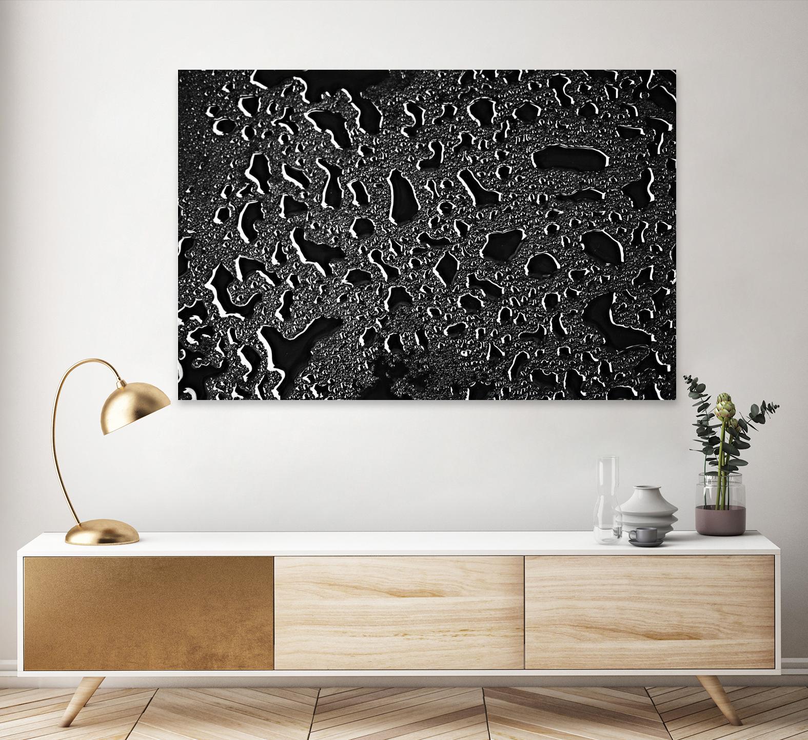 Black water I by Peter Morneau on GIANT ART - grey photo art