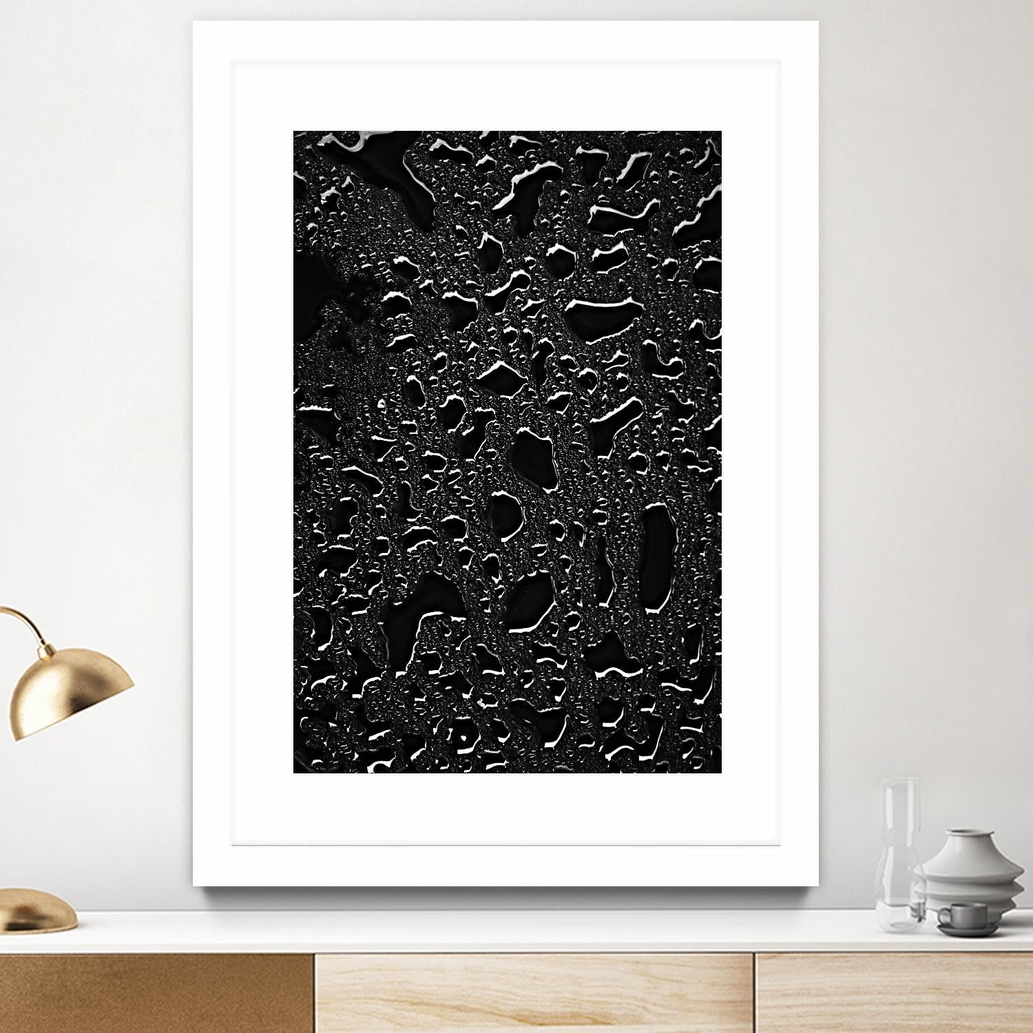 Black water II by Peter Morneau on GIANT ART - grey photo art