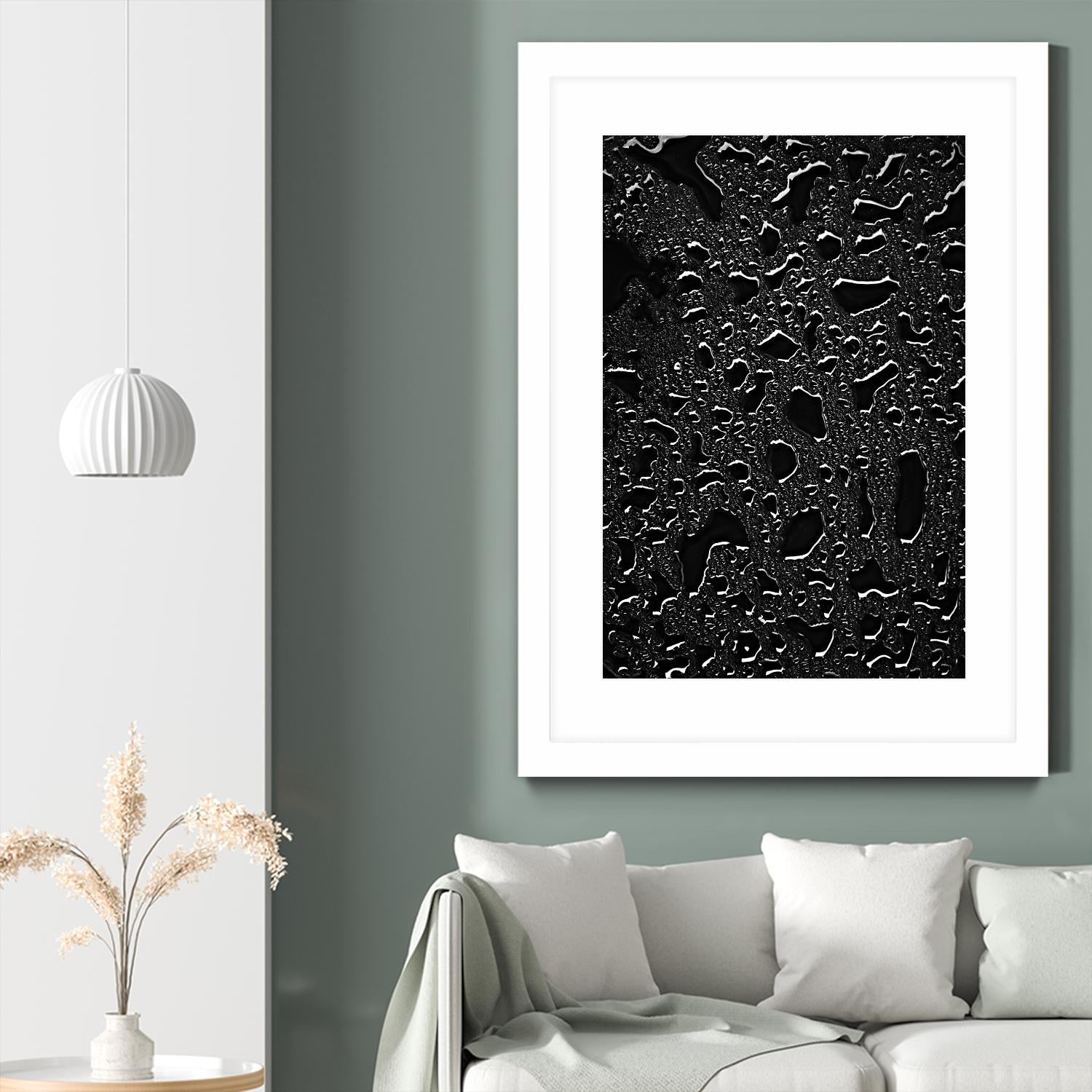 Black water II by Peter Morneau on GIANT ART - grey photo art