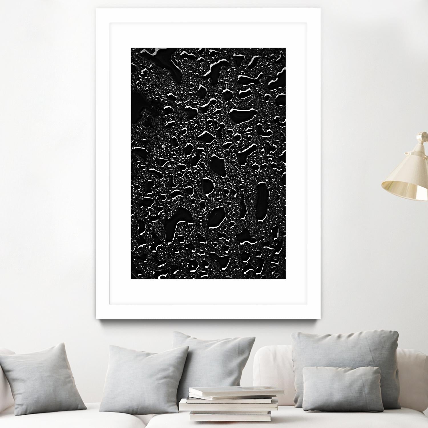 Black water II by Peter Morneau on GIANT ART - grey photo art