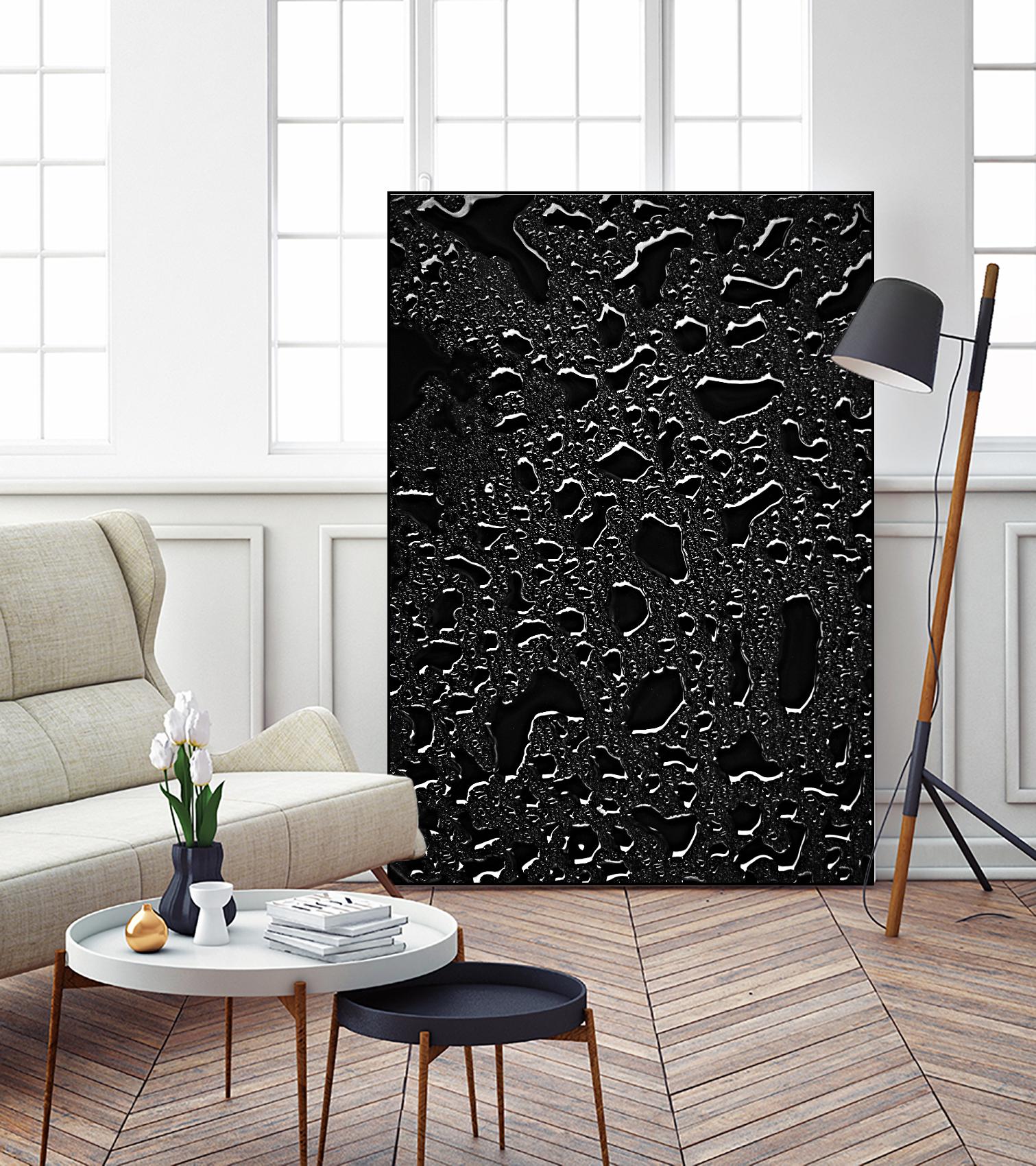 Black water II by Peter Morneau on GIANT ART - grey photo art