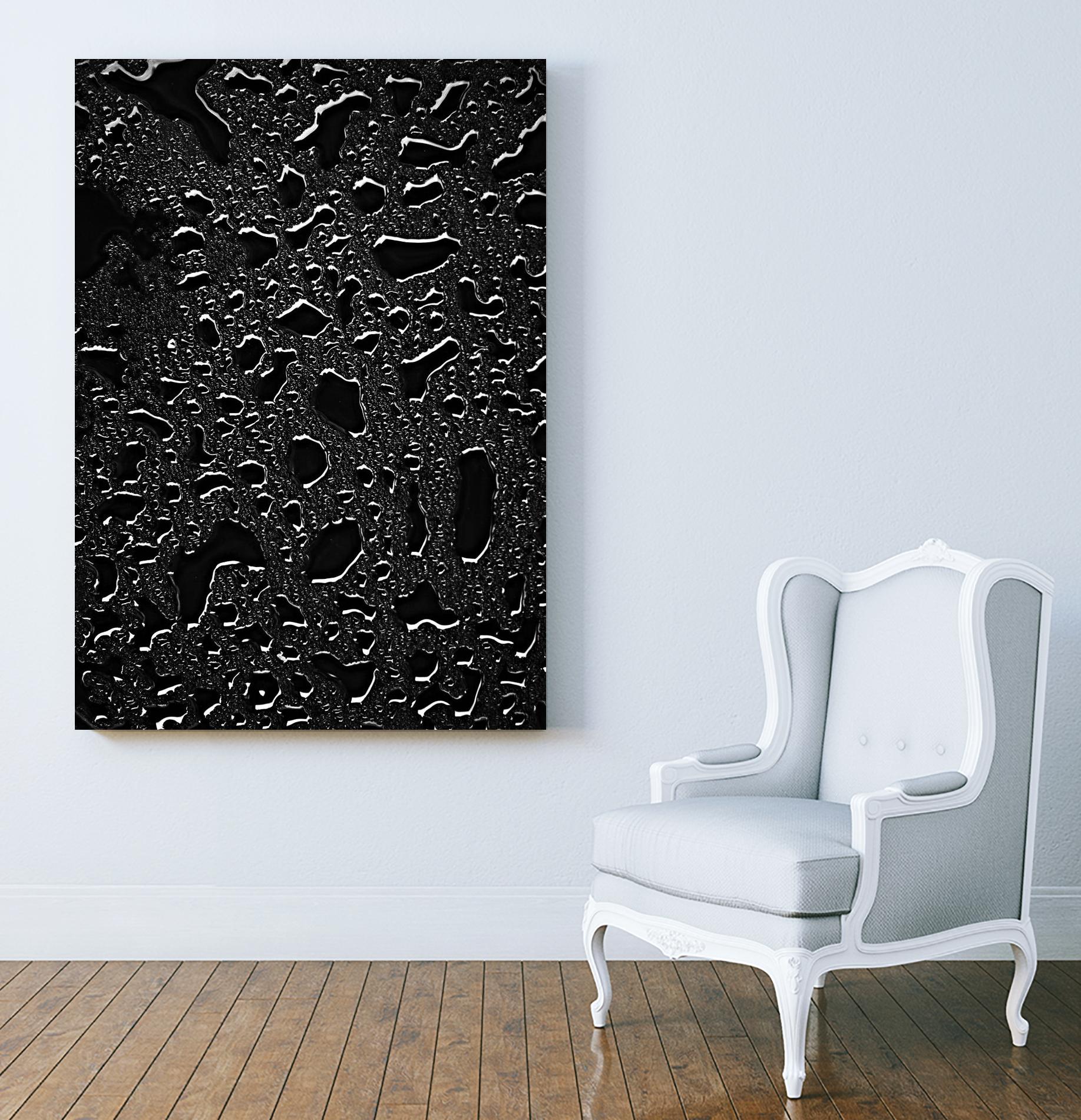Black water II by Peter Morneau on GIANT ART - grey photo art