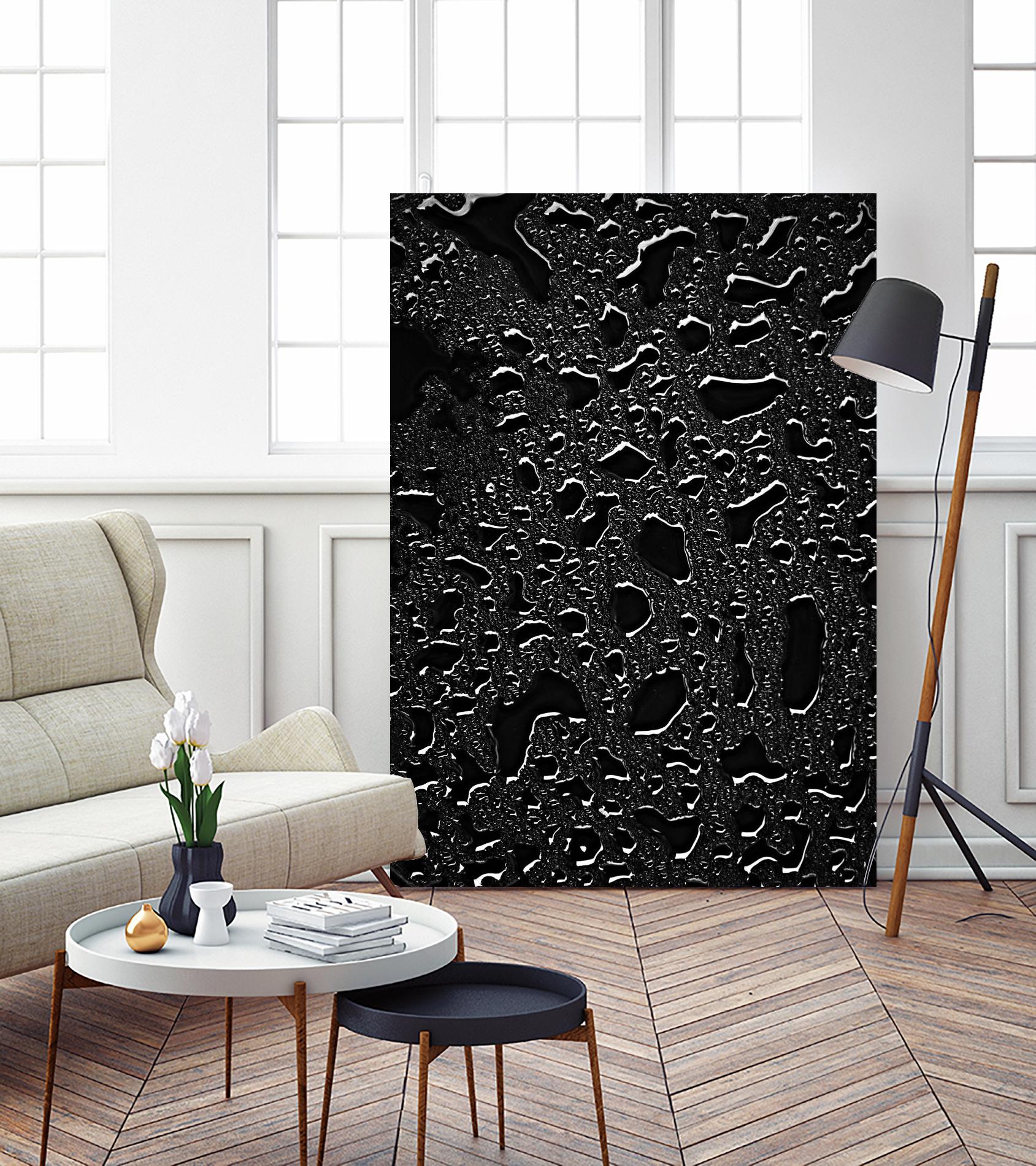 Black water II by Peter Morneau on GIANT ART - grey photo art