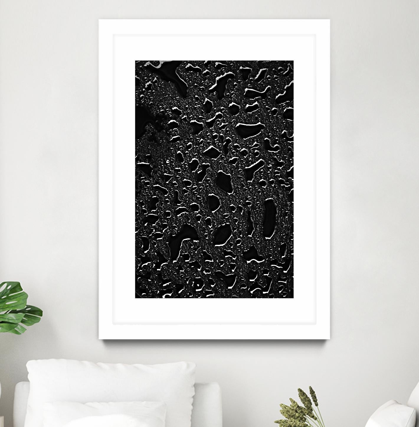 Black water II by Peter Morneau on GIANT ART - grey photo art