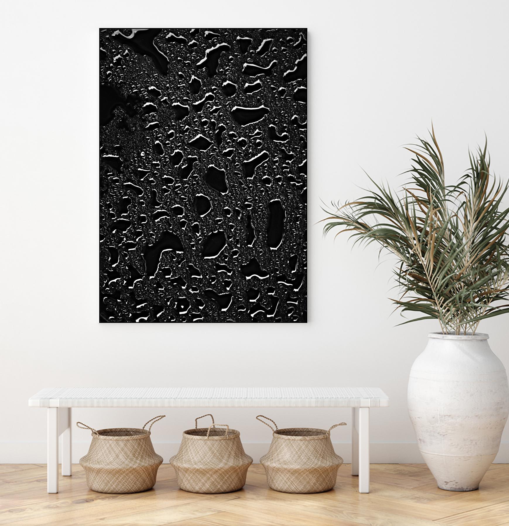Black water II by Peter Morneau on GIANT ART - grey photo art