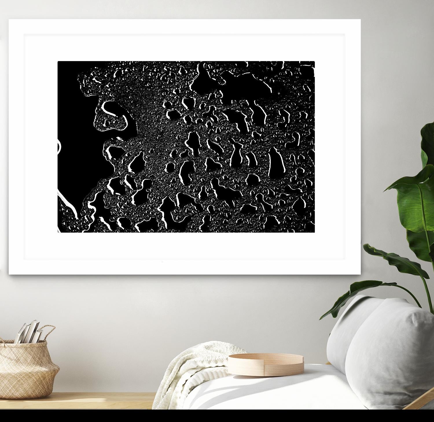 Black water III by Peter Morneau on GIANT ART - grey photo art