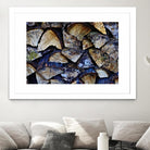 Wood II by Peter Morneau on GIANT ART - blue photo art