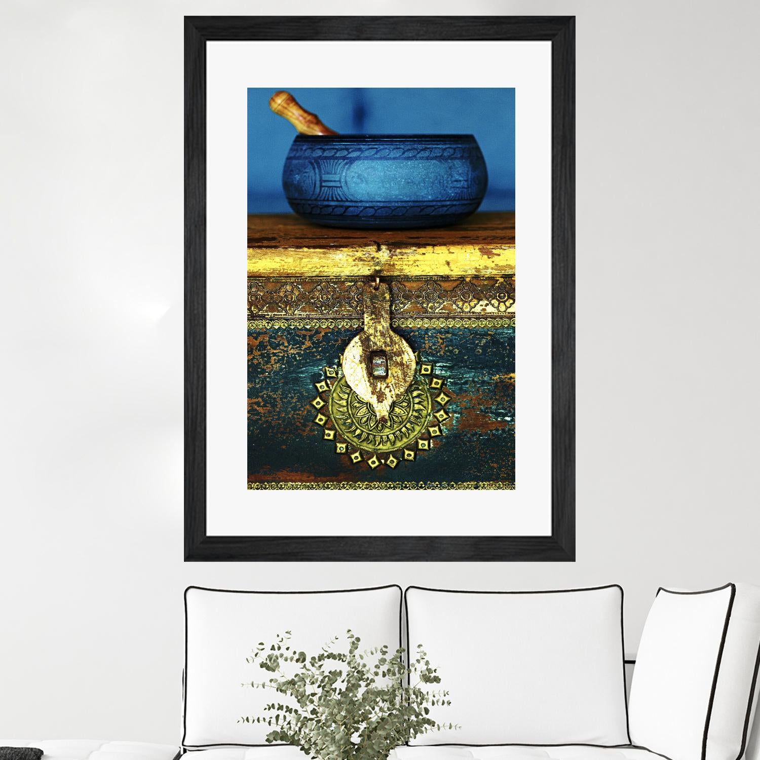 Bowl by Peter Morneau on GIANT ART - blue photography artistes du québec
