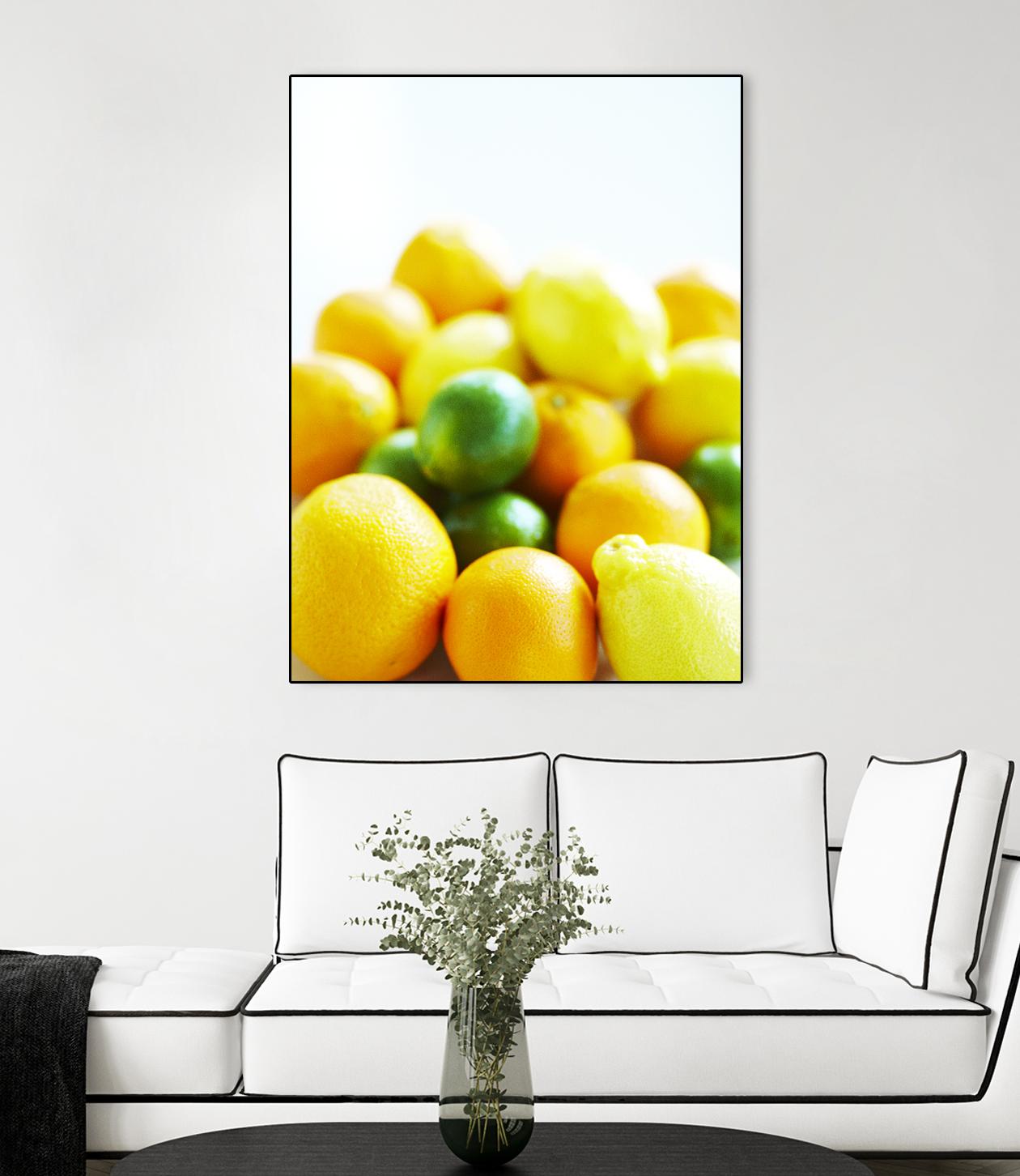Lemons by Peter Morneau on GIANT ART - yellow photo art