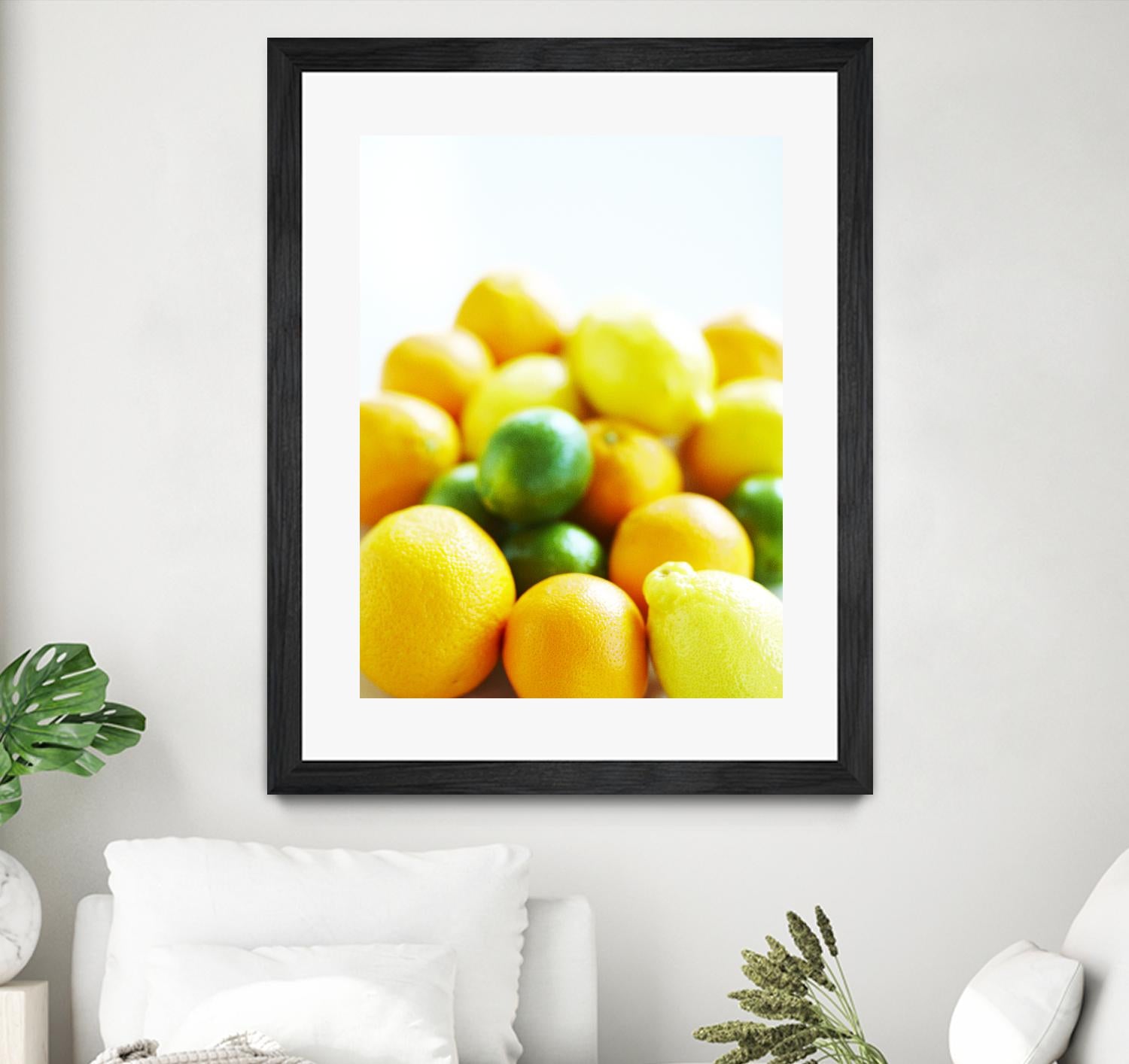 Lemons by Peter Morneau on GIANT ART - yellow photo art