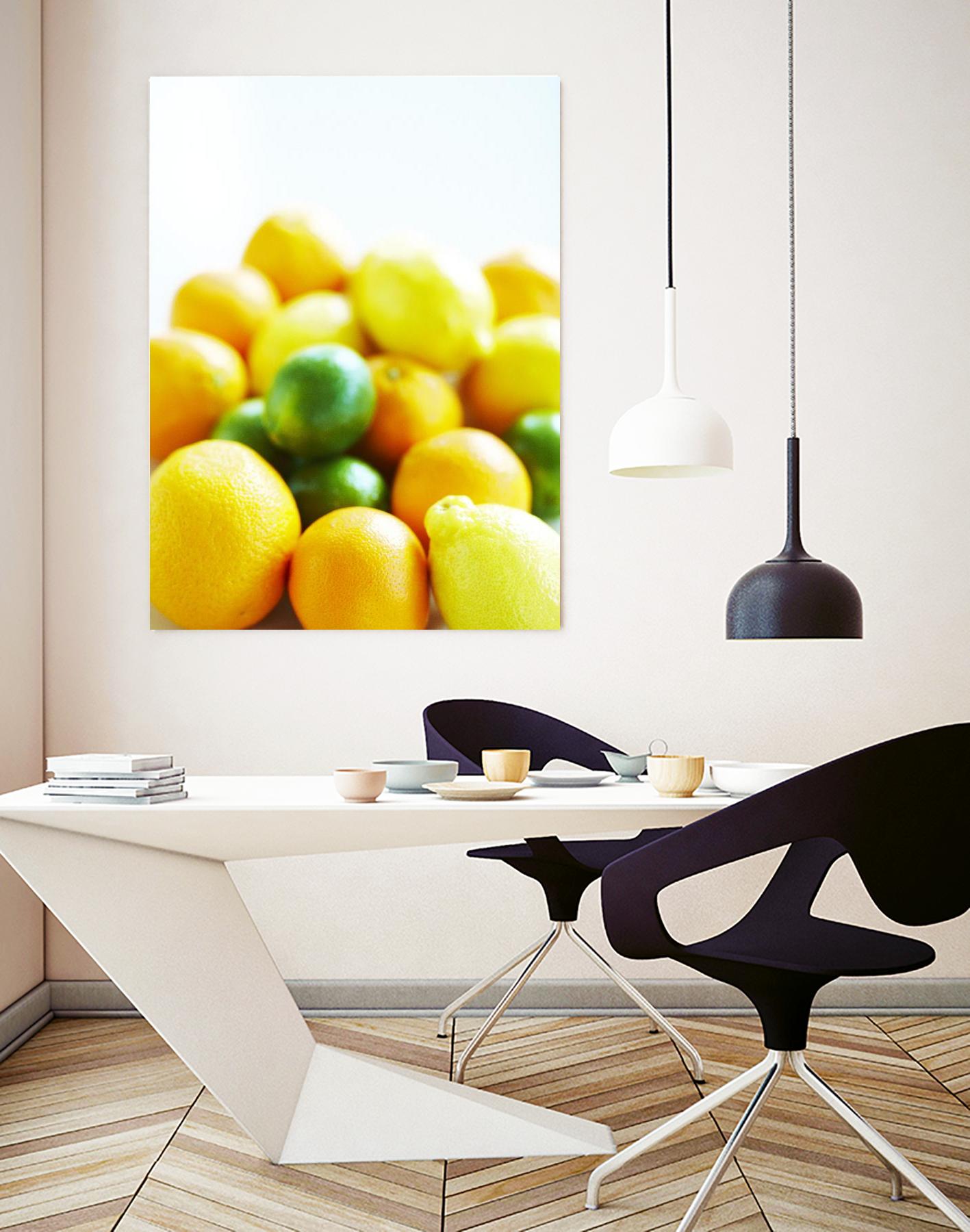 Lemons by Peter Morneau on GIANT ART - yellow photo art