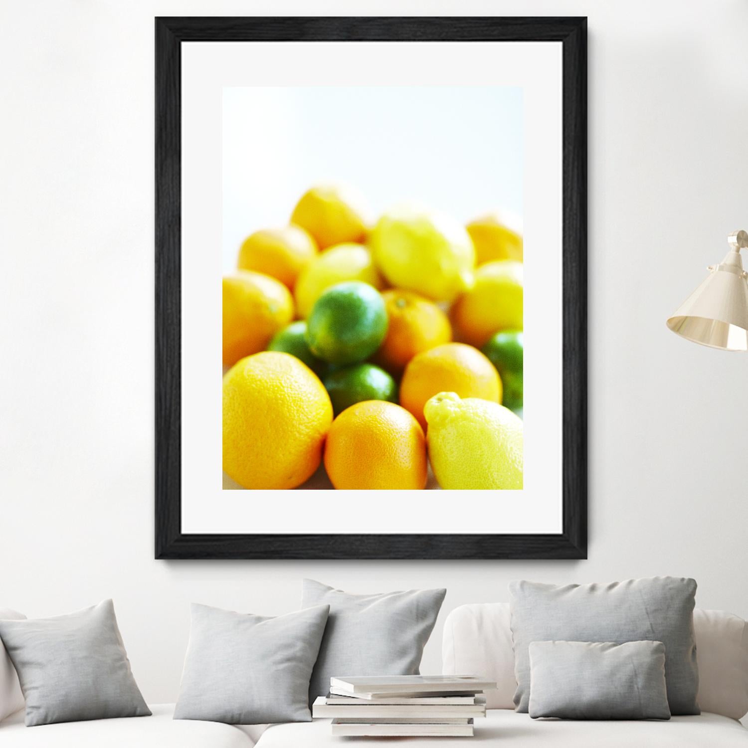 Lemons by Peter Morneau on GIANT ART - yellow photo art