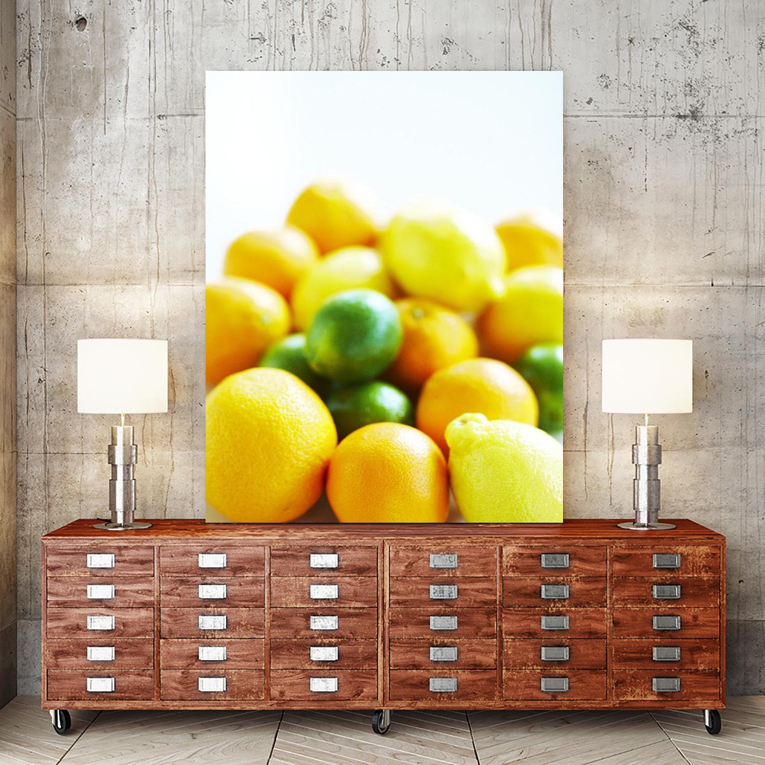 Lemons by Peter Morneau on GIANT ART - yellow photo art