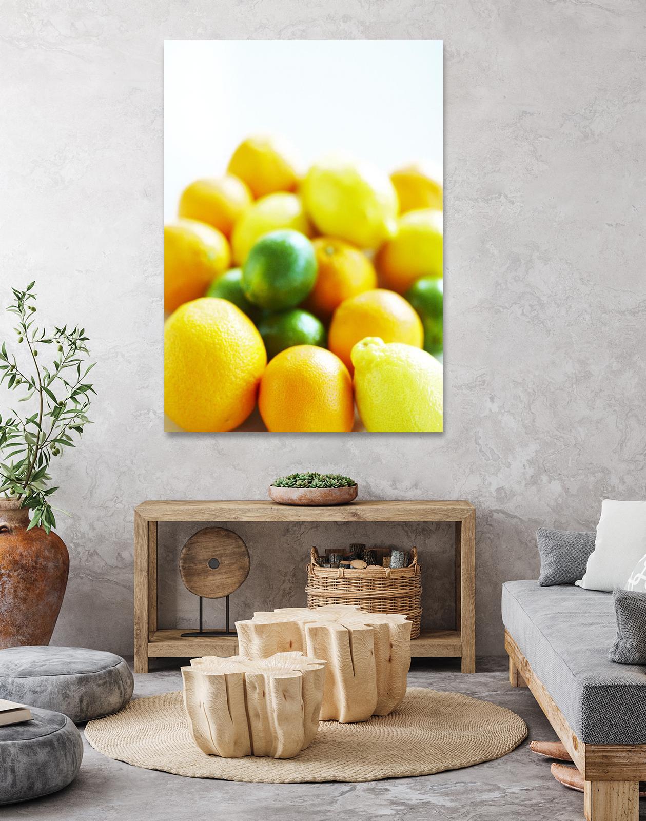 Lemons by Peter Morneau on GIANT ART - yellow photo art