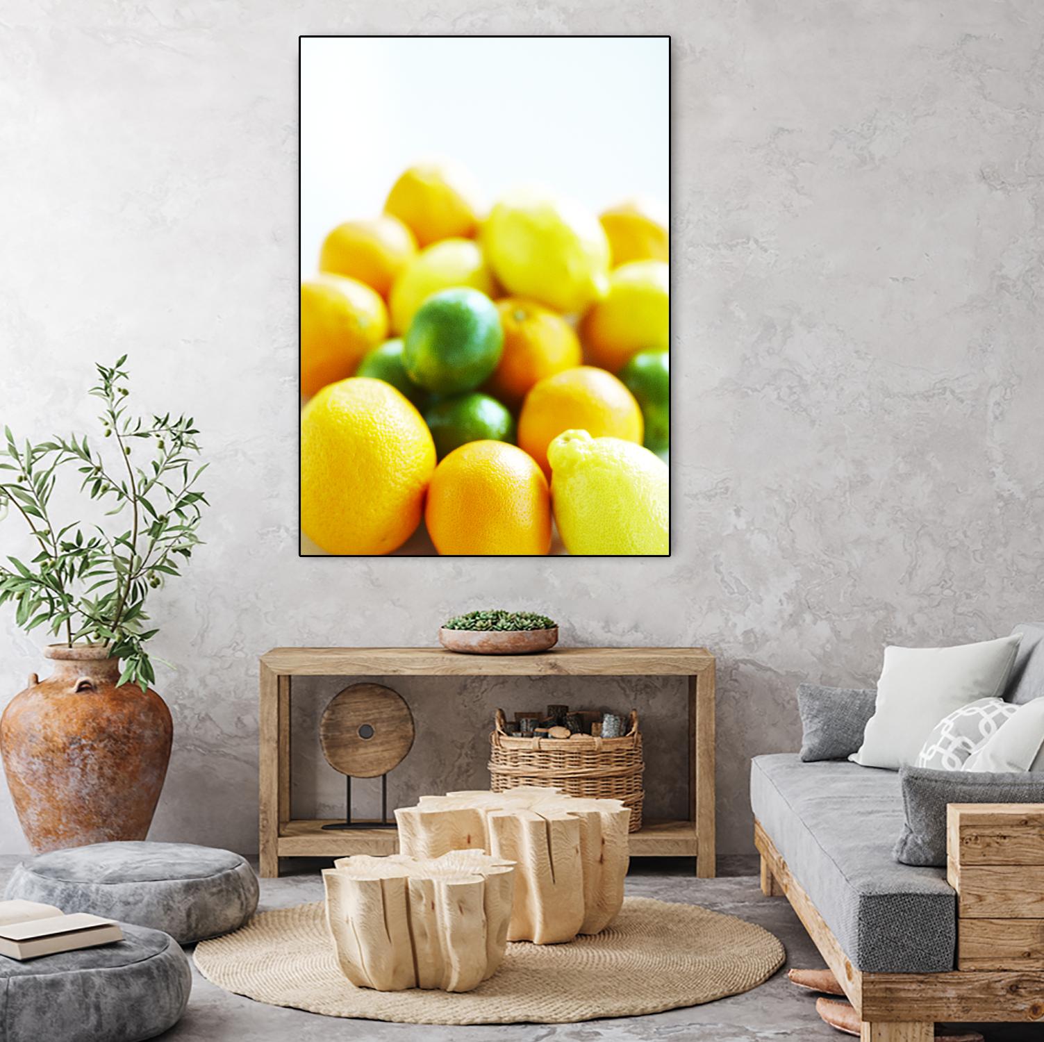 Lemons by Peter Morneau on GIANT ART - yellow photo art