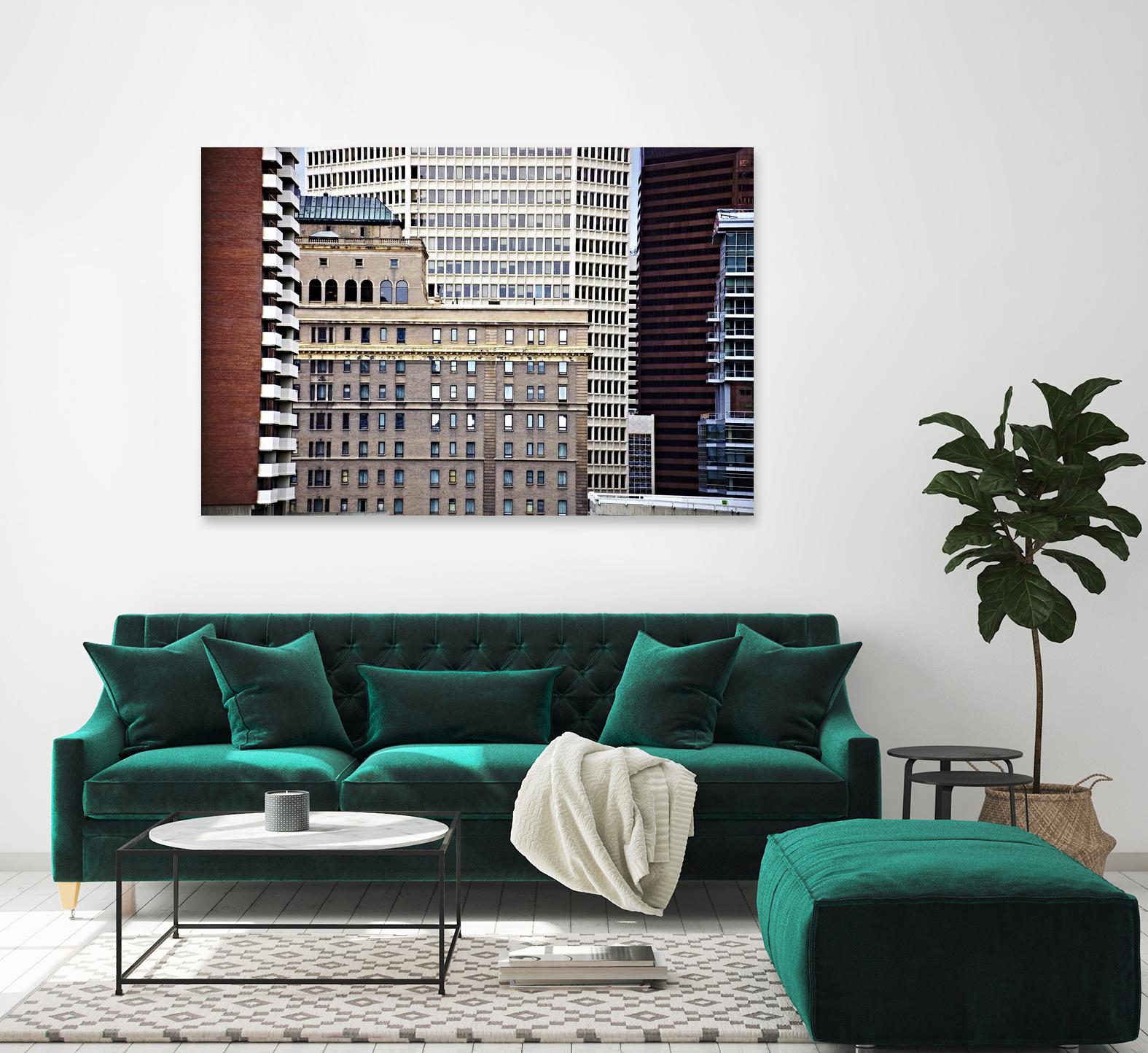 Buildings I by Peter Morneau on GIANT ART - brown photography artistes du québec