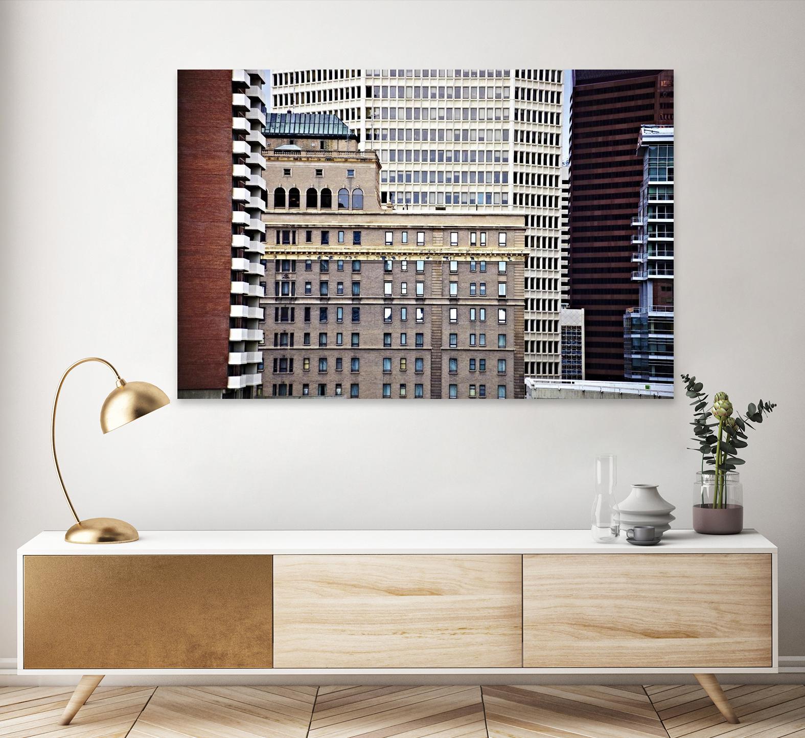 Buildings I by Peter Morneau on GIANT ART - brown photography artistes du québec