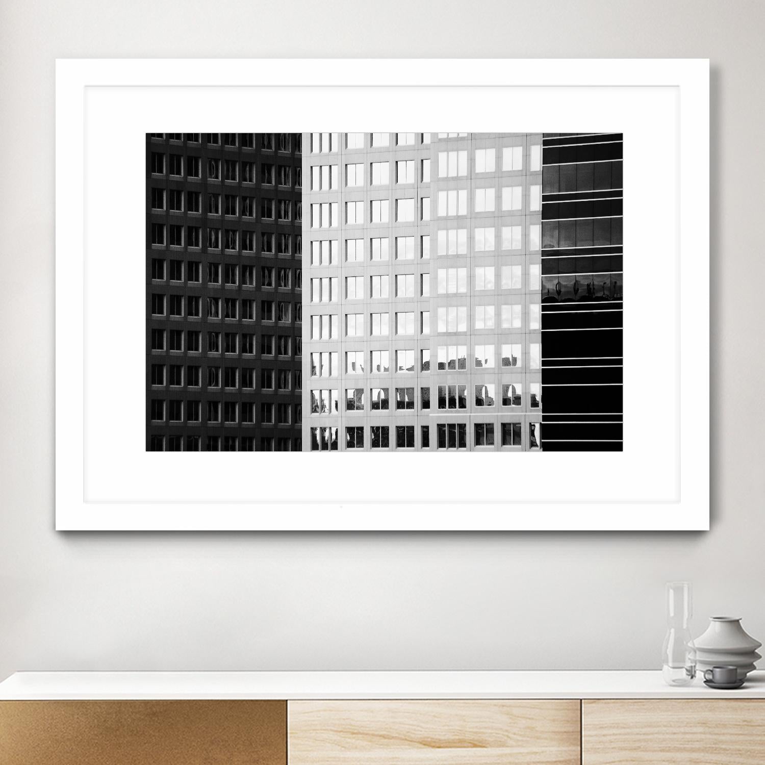 Buildings IX by Peter Morneau on GIANT ART - white photo art