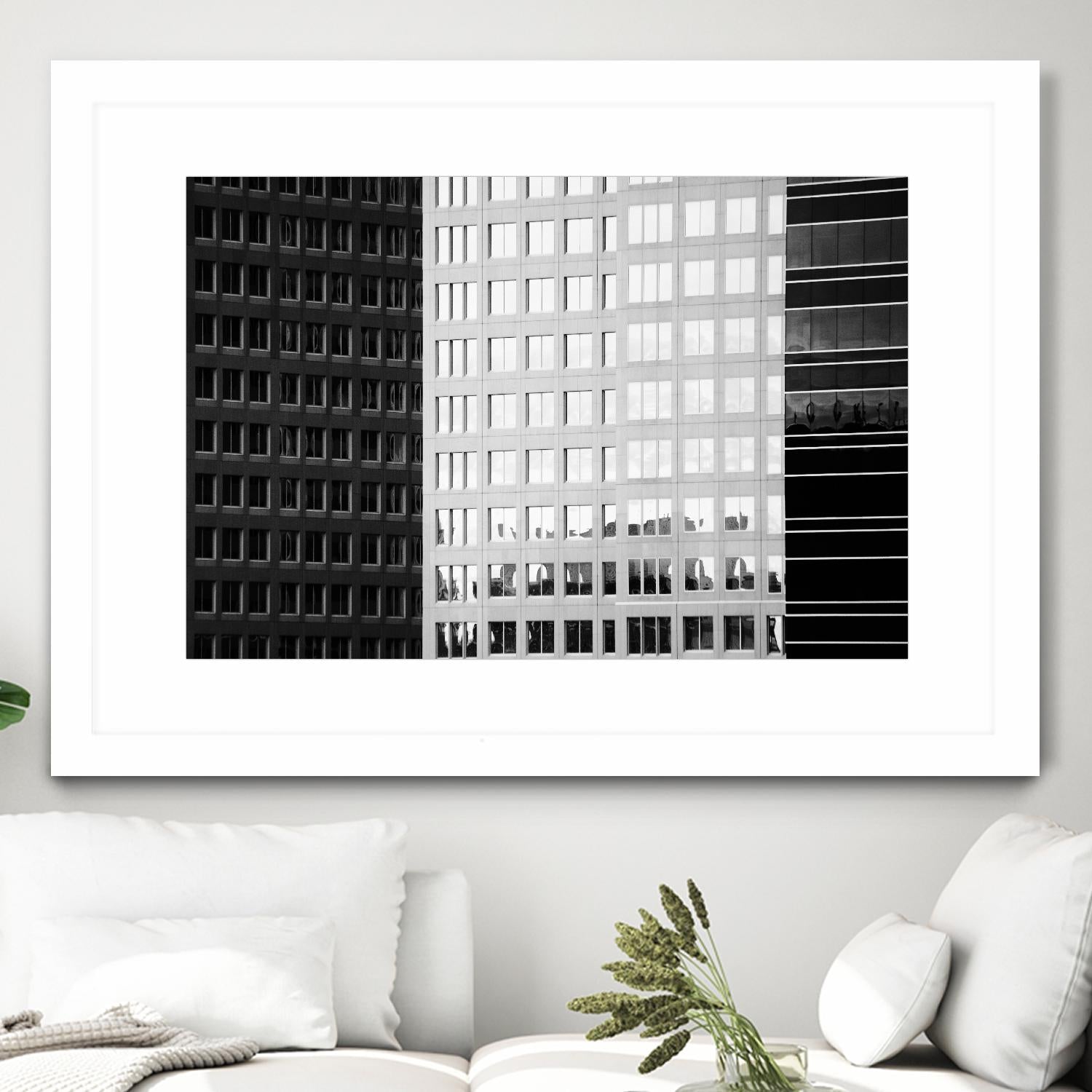 Buildings IX by Peter Morneau on GIANT ART - white photo art