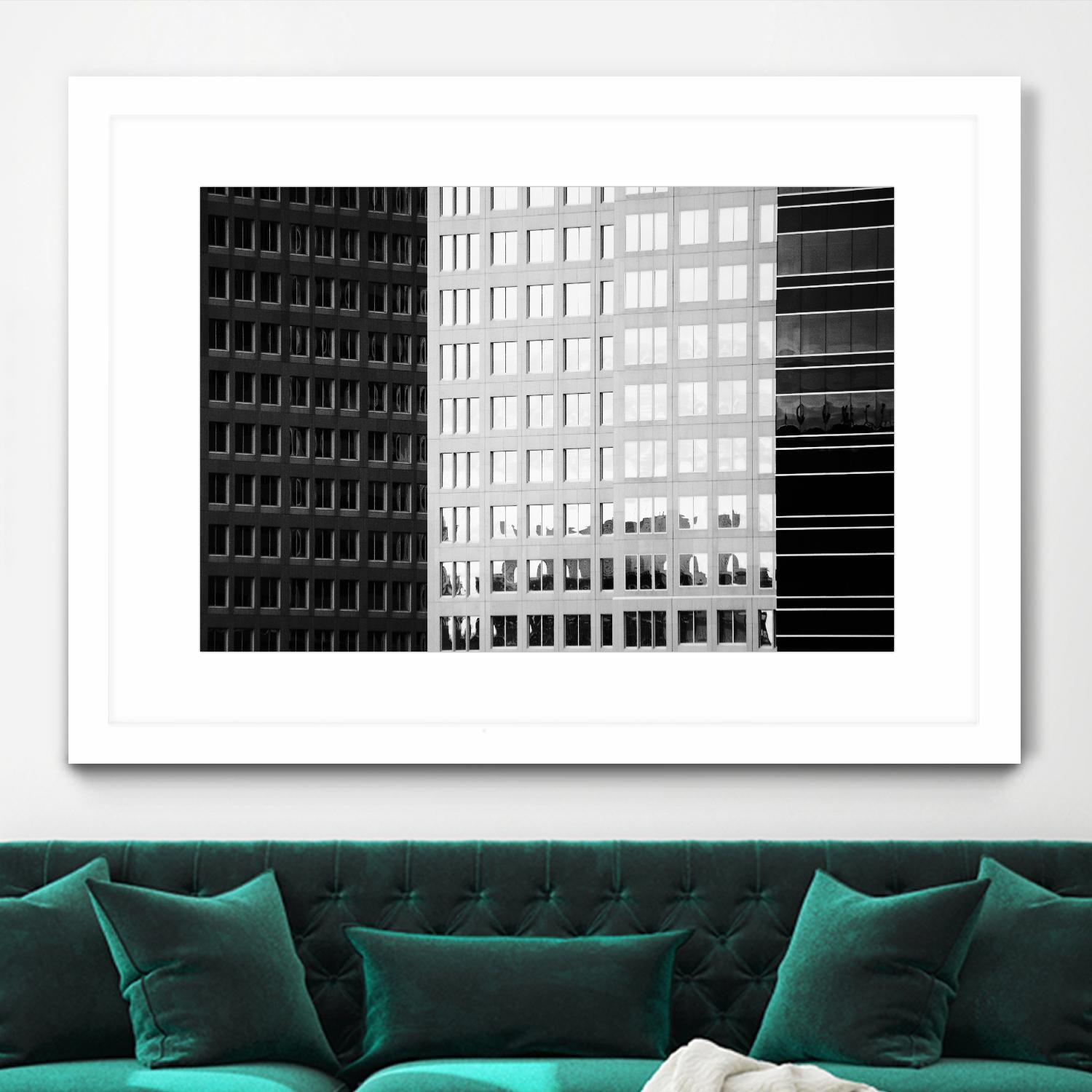 Buildings IX by Peter Morneau on GIANT ART - white photo art