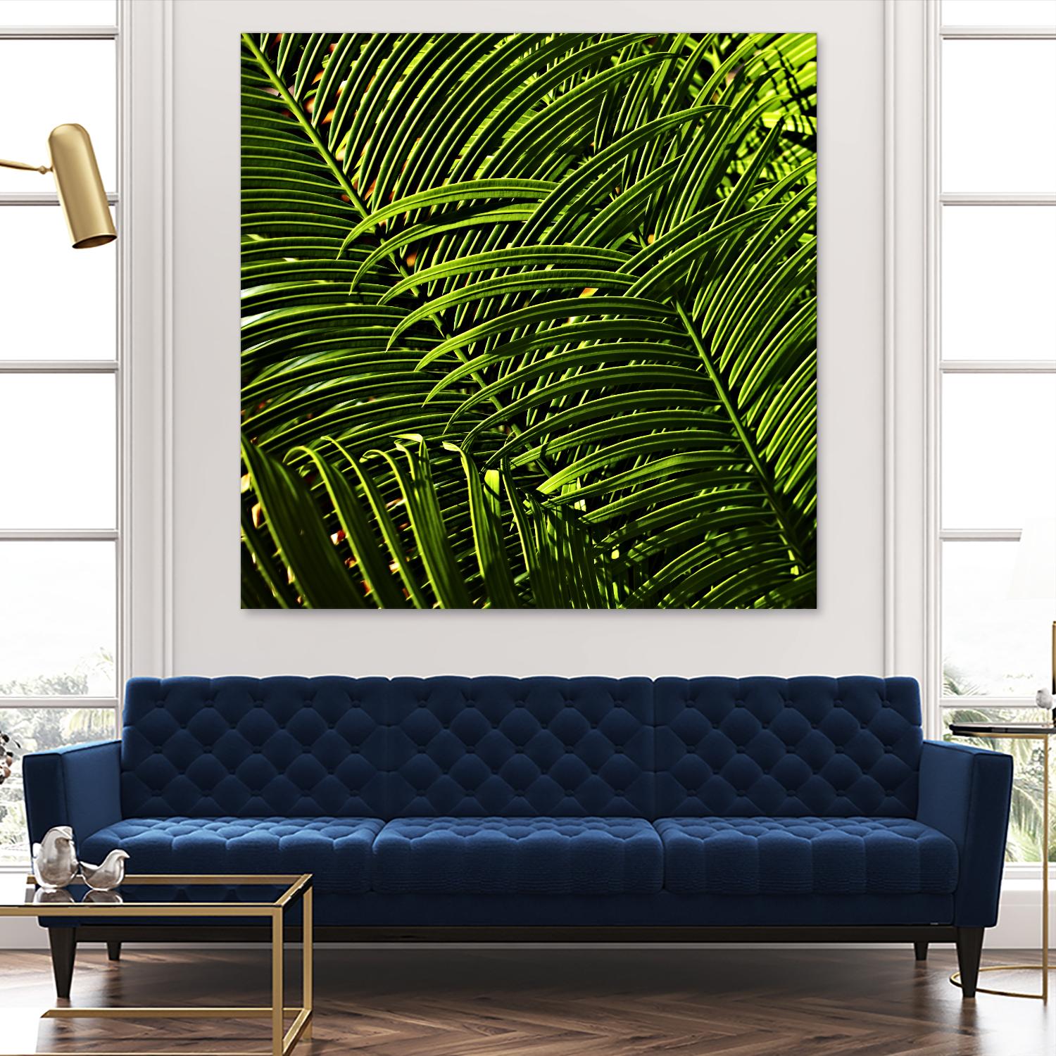 Leaves III by Peter Morneau on GIANT ART - green photo art