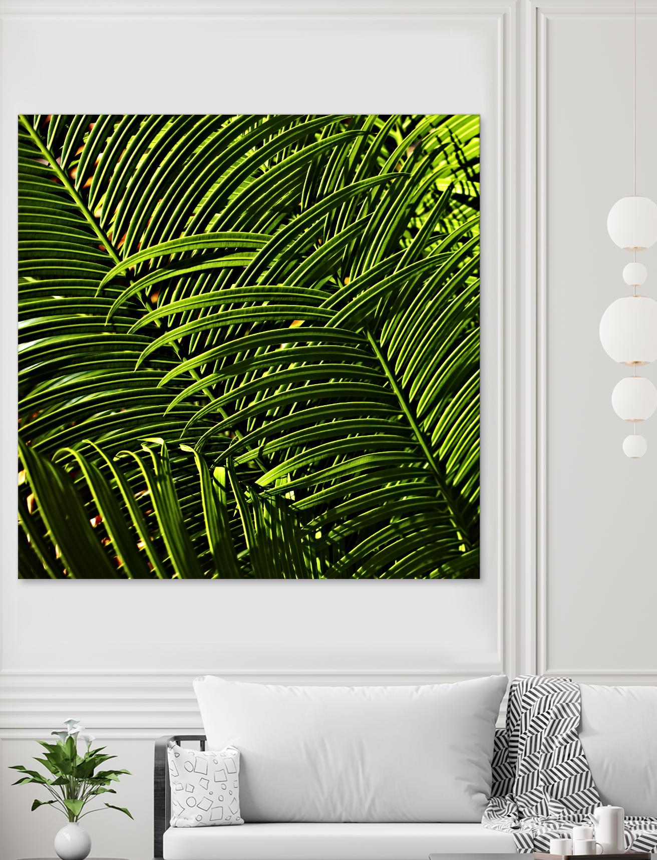 Leaves III by Peter Morneau on GIANT ART - green photo art