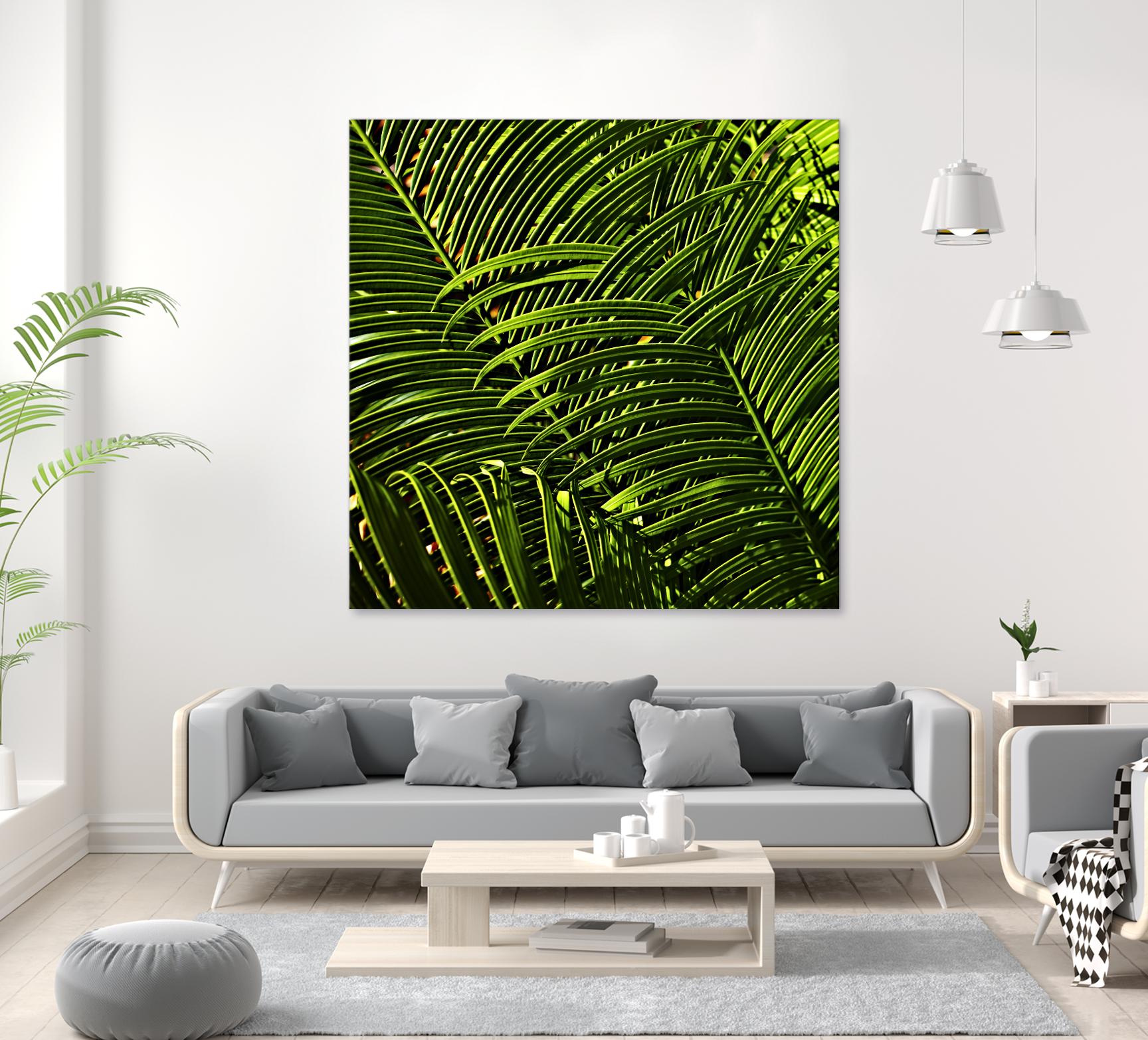 Leaves III by Peter Morneau on GIANT ART - green photo art