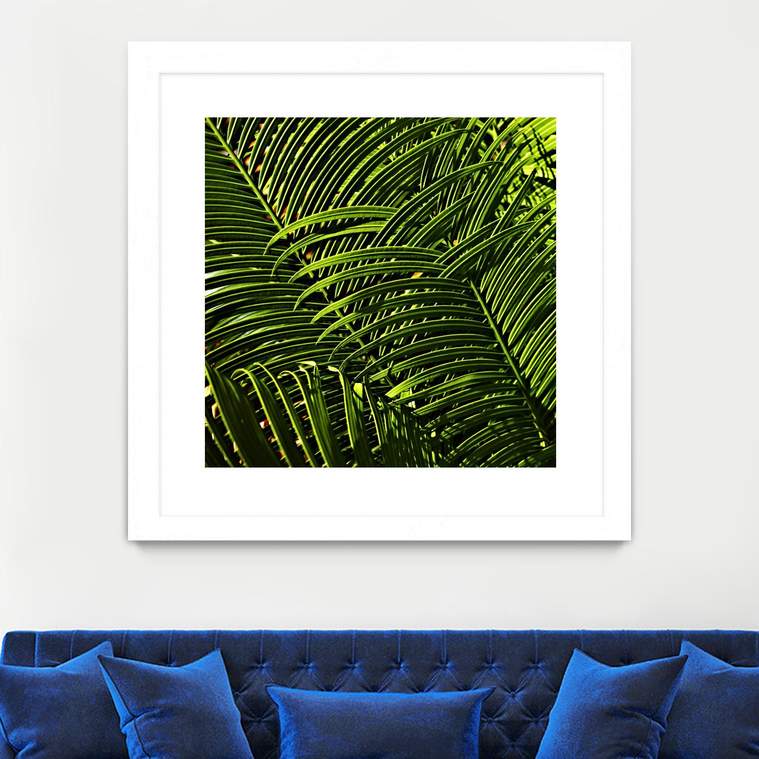 Leaves III by Peter Morneau on GIANT ART - green photo art