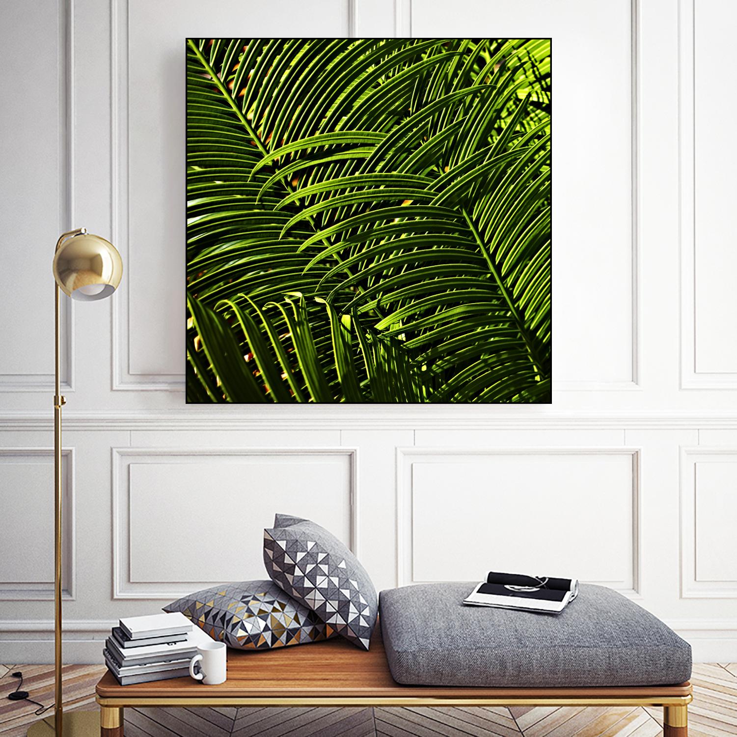 Leaves III by Peter Morneau on GIANT ART - green photo art