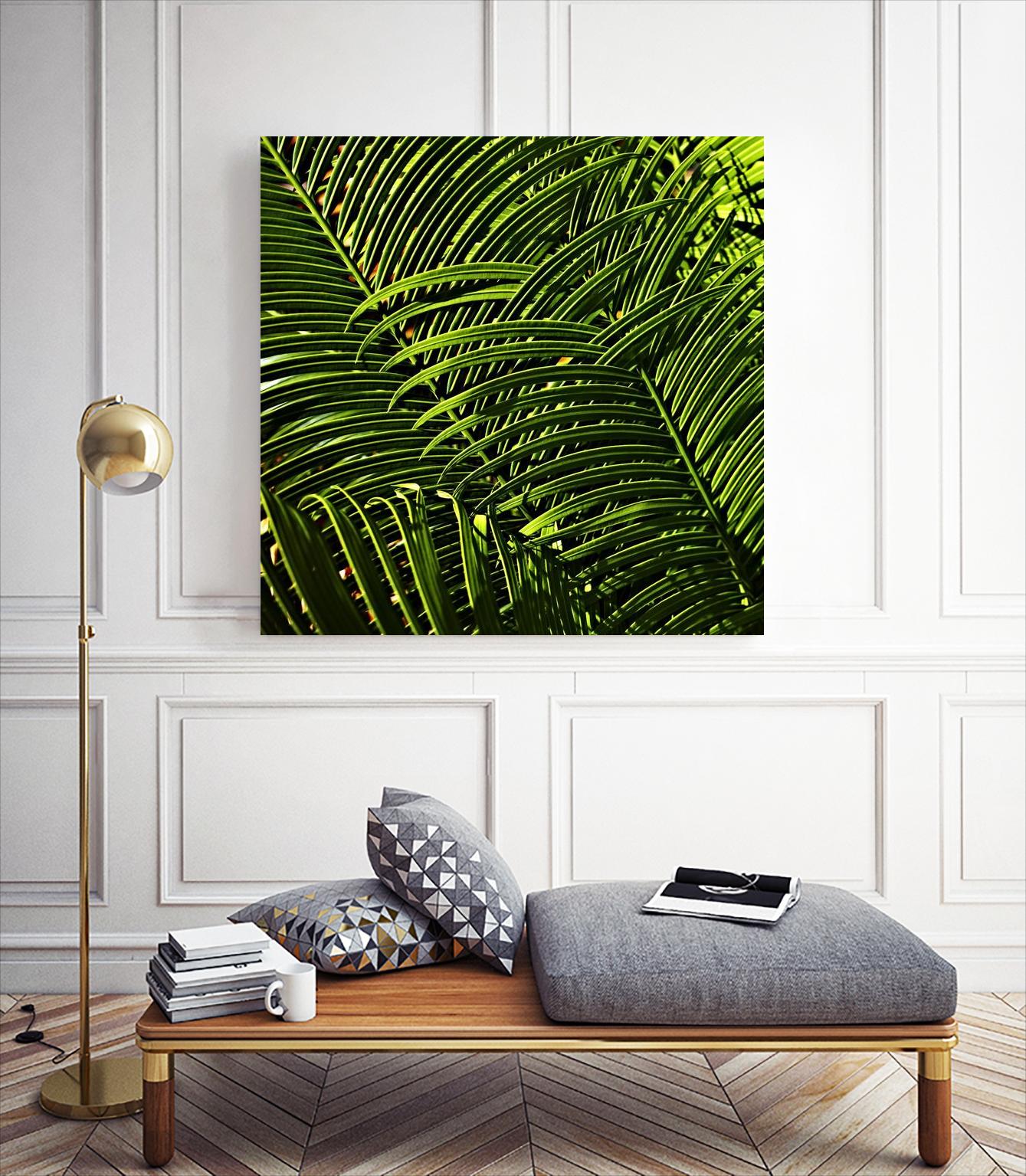 Leaves III by Peter Morneau on GIANT ART - green photo art