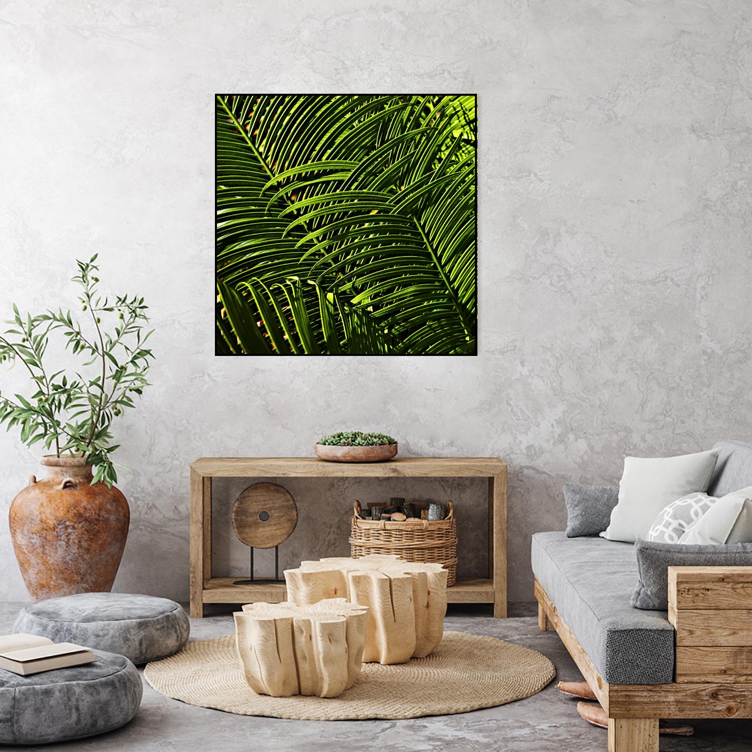 Leaves III by Peter Morneau on GIANT ART - green photo art